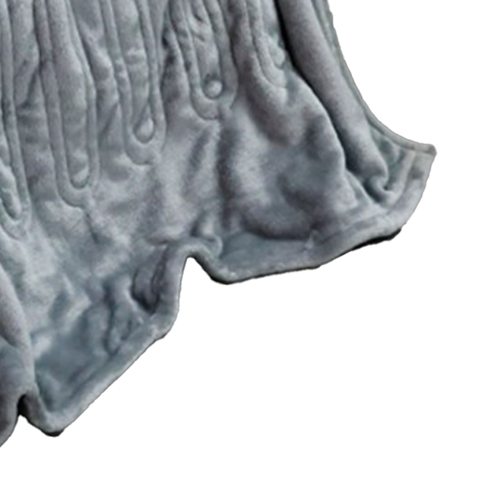 Heated Blanket Soft Flannel Electric Throw Heating Blanket with 3 Time view 5