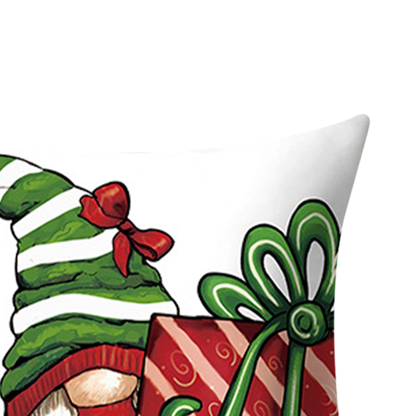 4PCS Christmas Pillow Cover Soft Concealed Zipper Fade Proof Xmas Cushion view 7