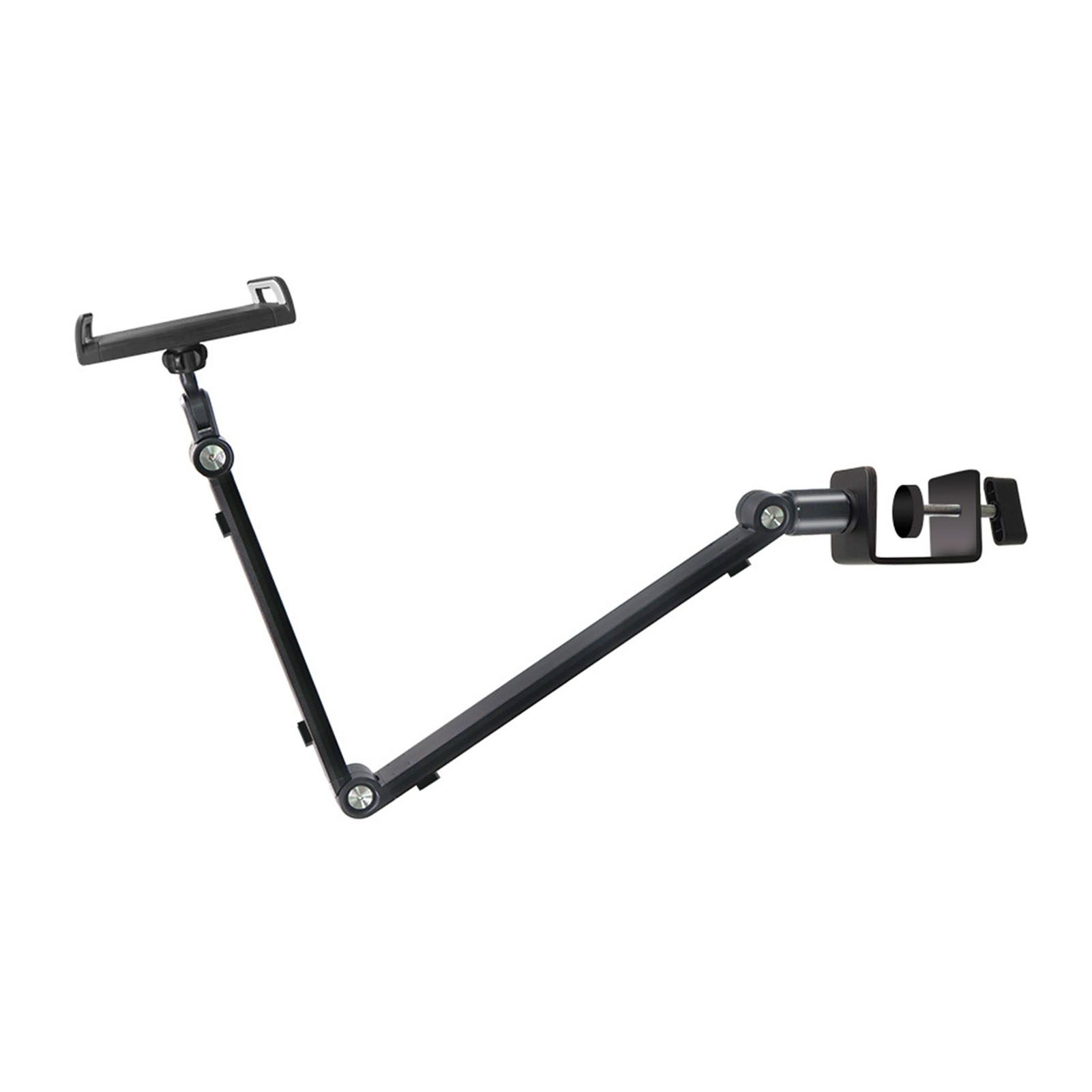 Long Arm Phone Mount Clip Type Tablet Phone Desktop Stand 360 Degree Rotatable view 3