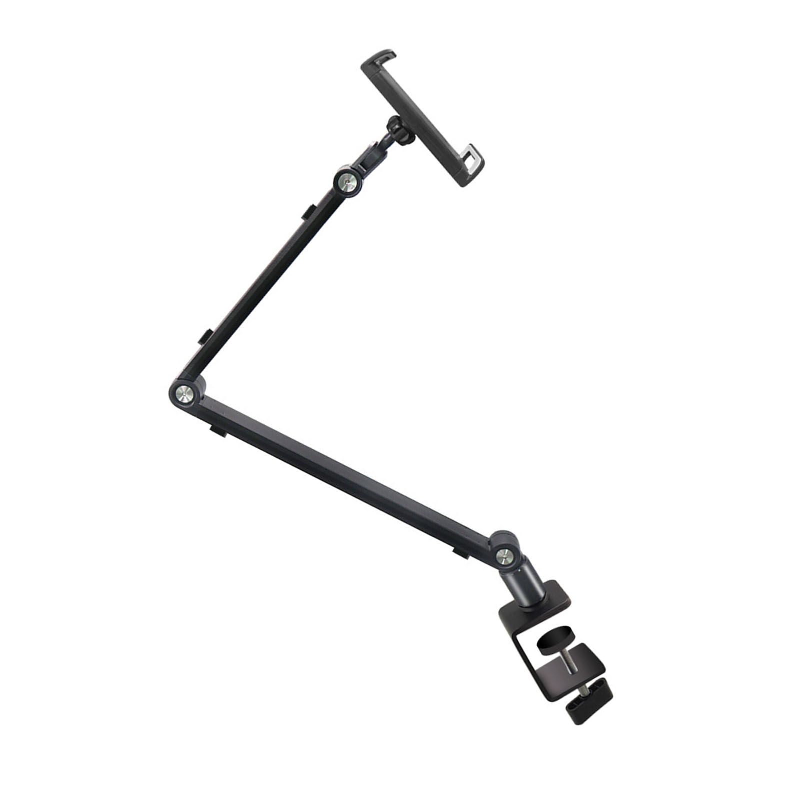 Long Arm Phone Mount Clip Type Tablet Phone Desktop Stand 360 Degree Rotatable view 4
