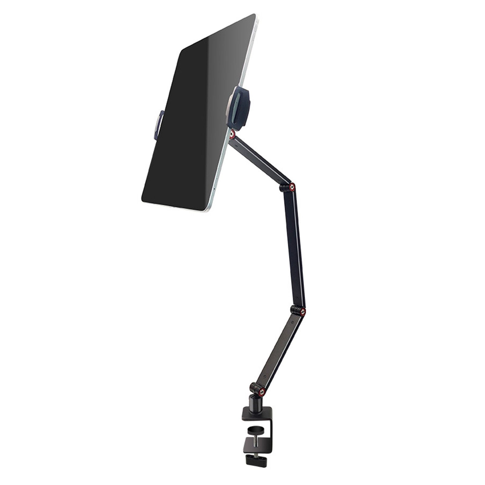 Tablet Stand Holder Metal Portable Adjustable Monitor Phone Long Arm Stand view 4