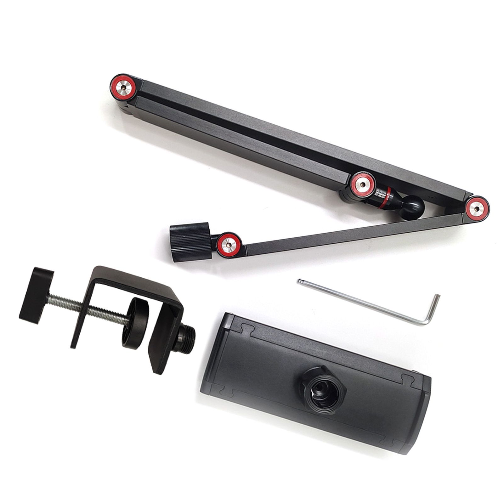 Tablet Stand Holder Metal Portable Adjustable Monitor Phone Long Arm Stand view 6