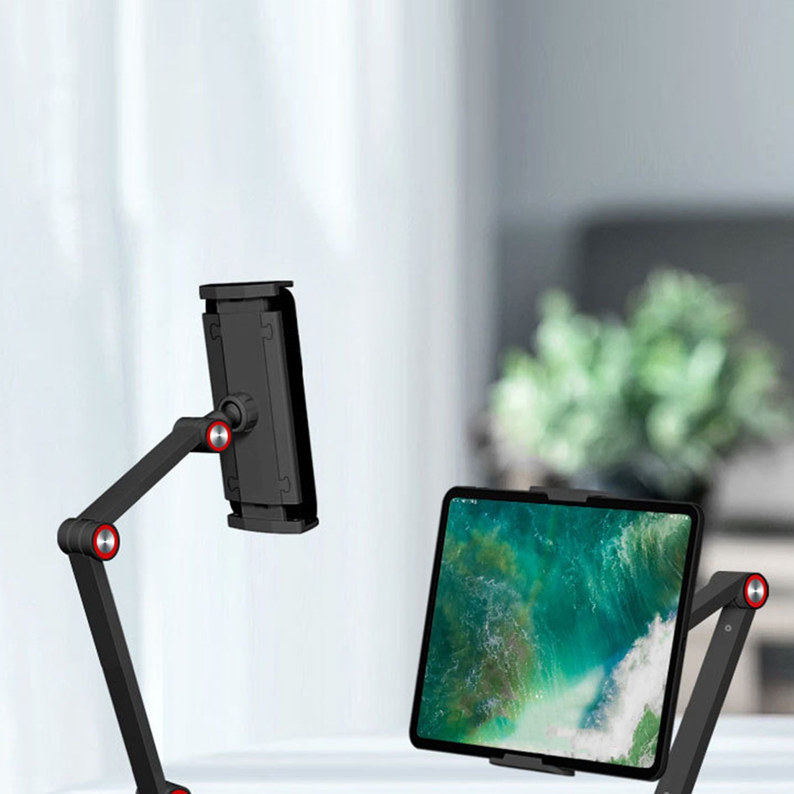 Tablet Stand Holder Adjustable 360 Degree Rotation Desktop Mobile Phone Tablet view 8