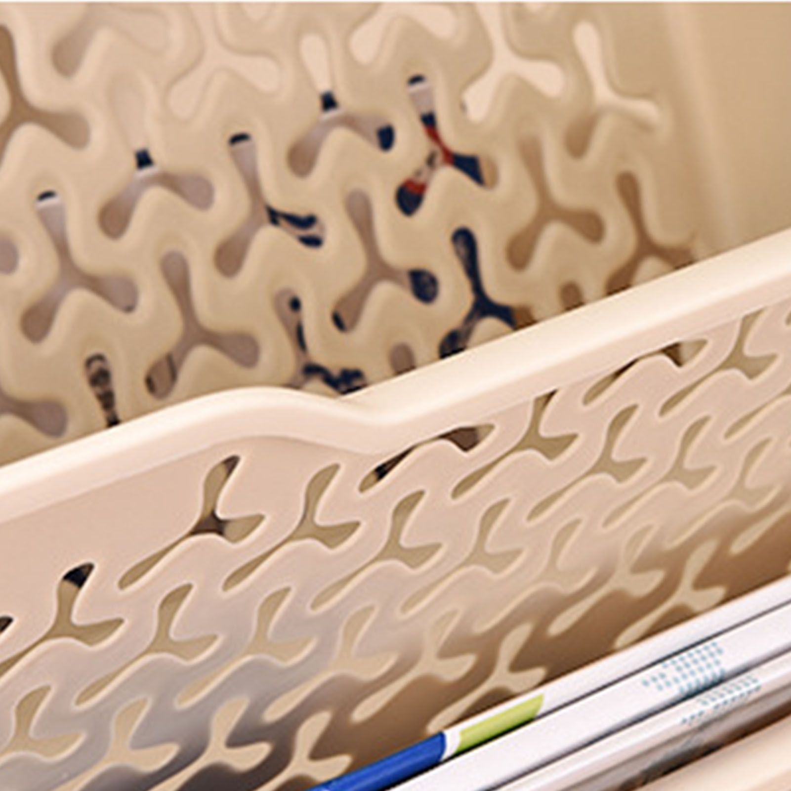 Slim Storage Cart Multi Layer Versatile Dual Sided Slim Rolling Cart Organizer view 7