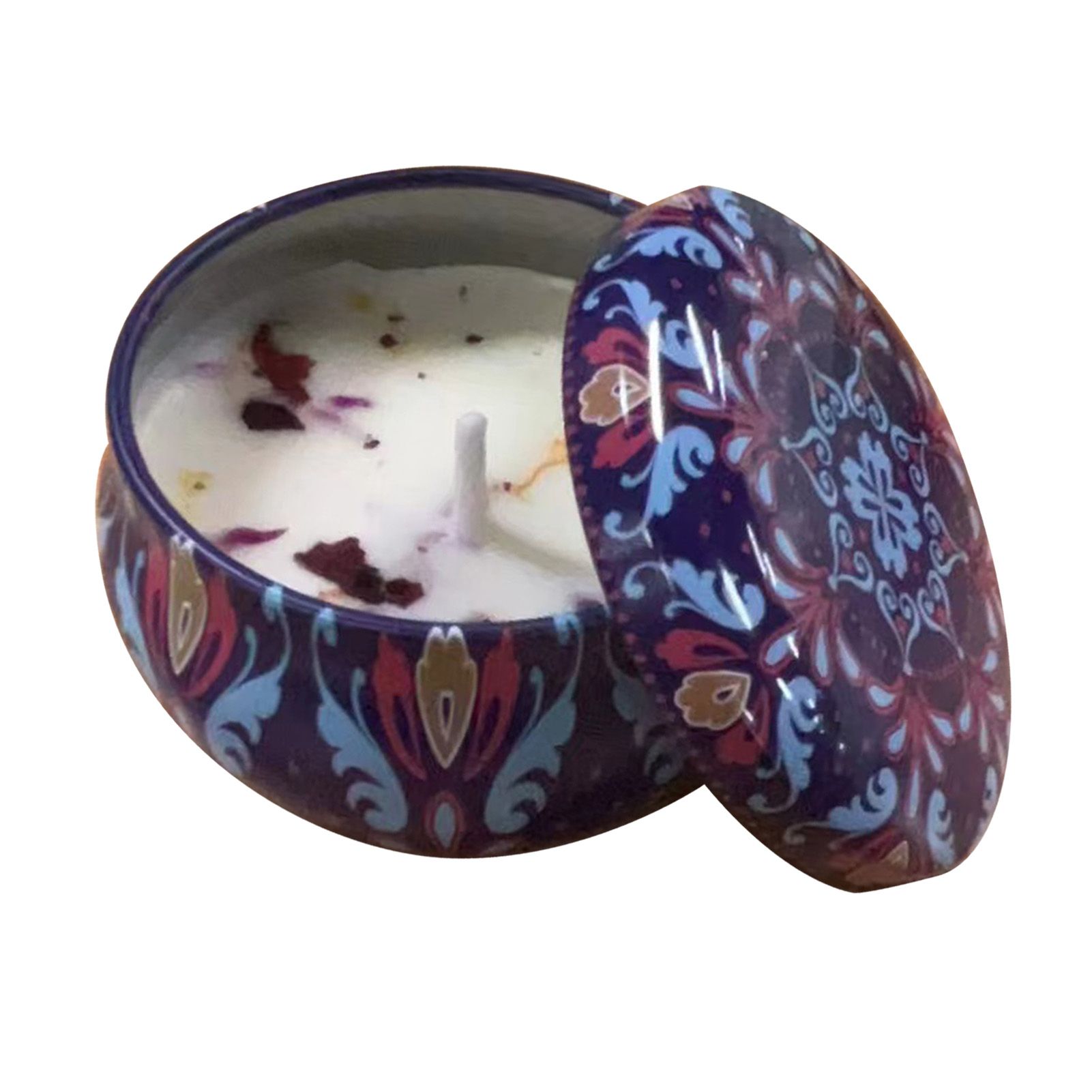 Scented Candle Long Lasting Dried Flower Soy Wax Aromatherapy Candle for Home view 3