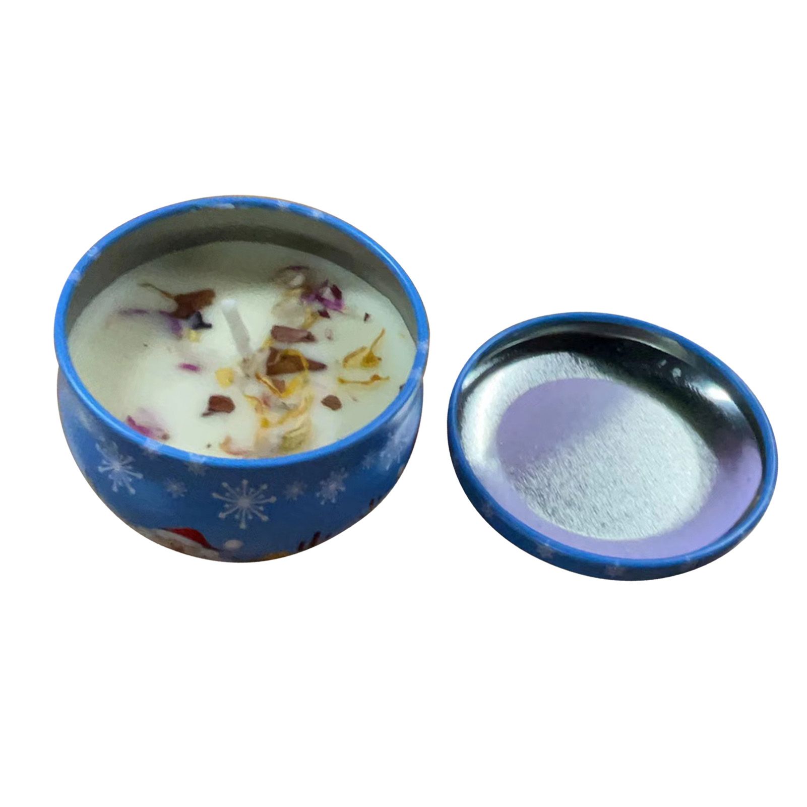 Scented Candle Long Lasting Dried Flower Soy Wax Aromatherapy Candle for Home