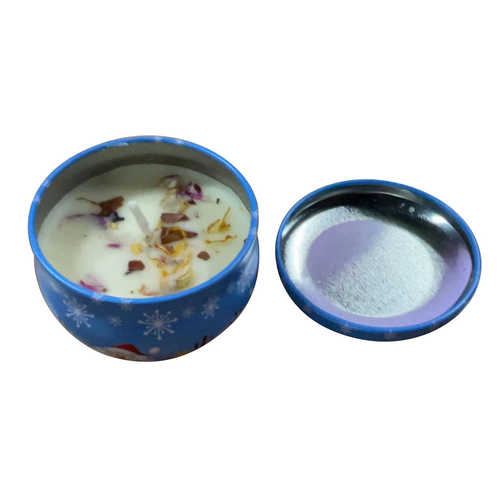 Scented Candle Long Lasting Dried Flower Soy Wax Aromatherapy Candle for Home view 2