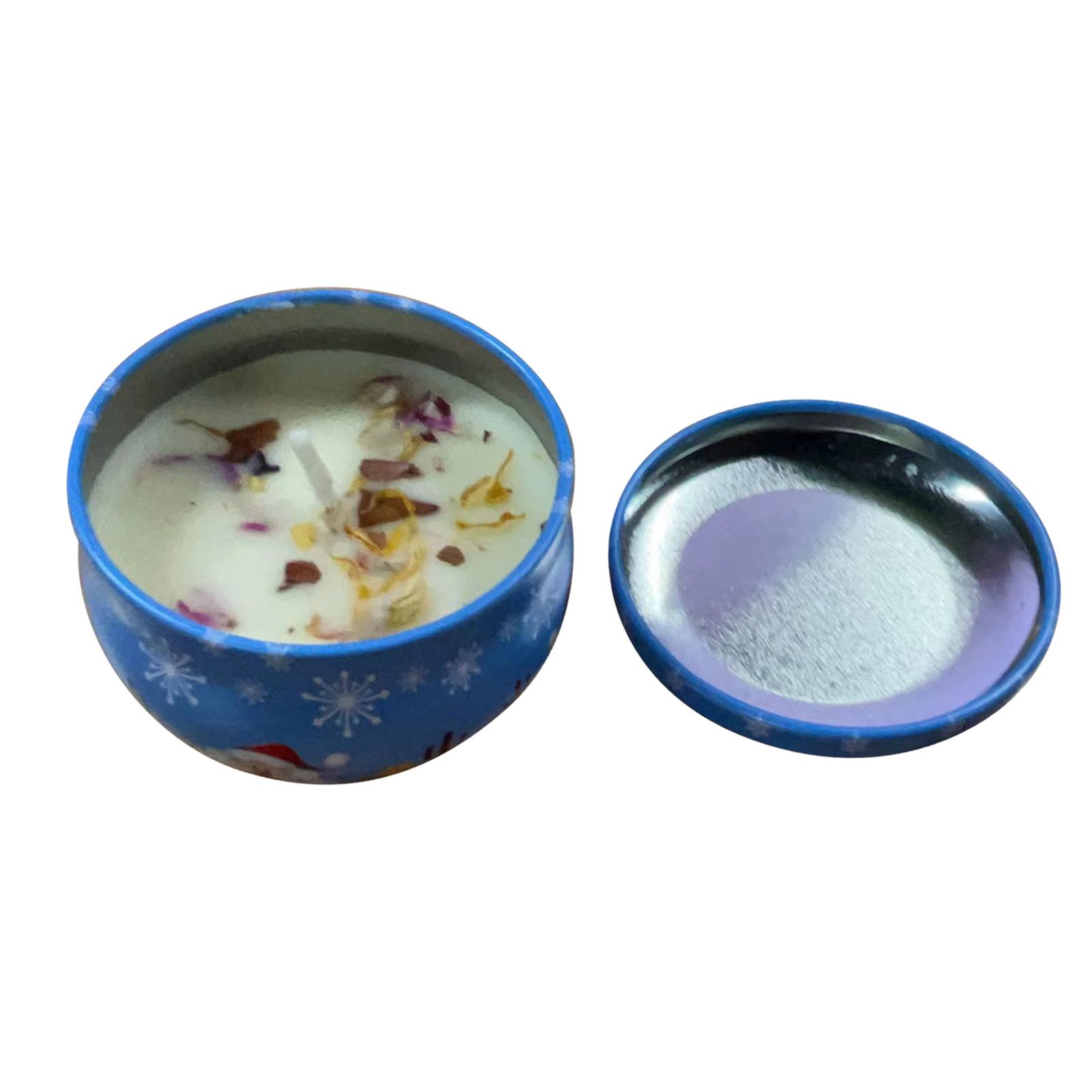 Scented Candle Long Lasting Dried Flower Soy Wax Aromatherapy Candle for Home view 3