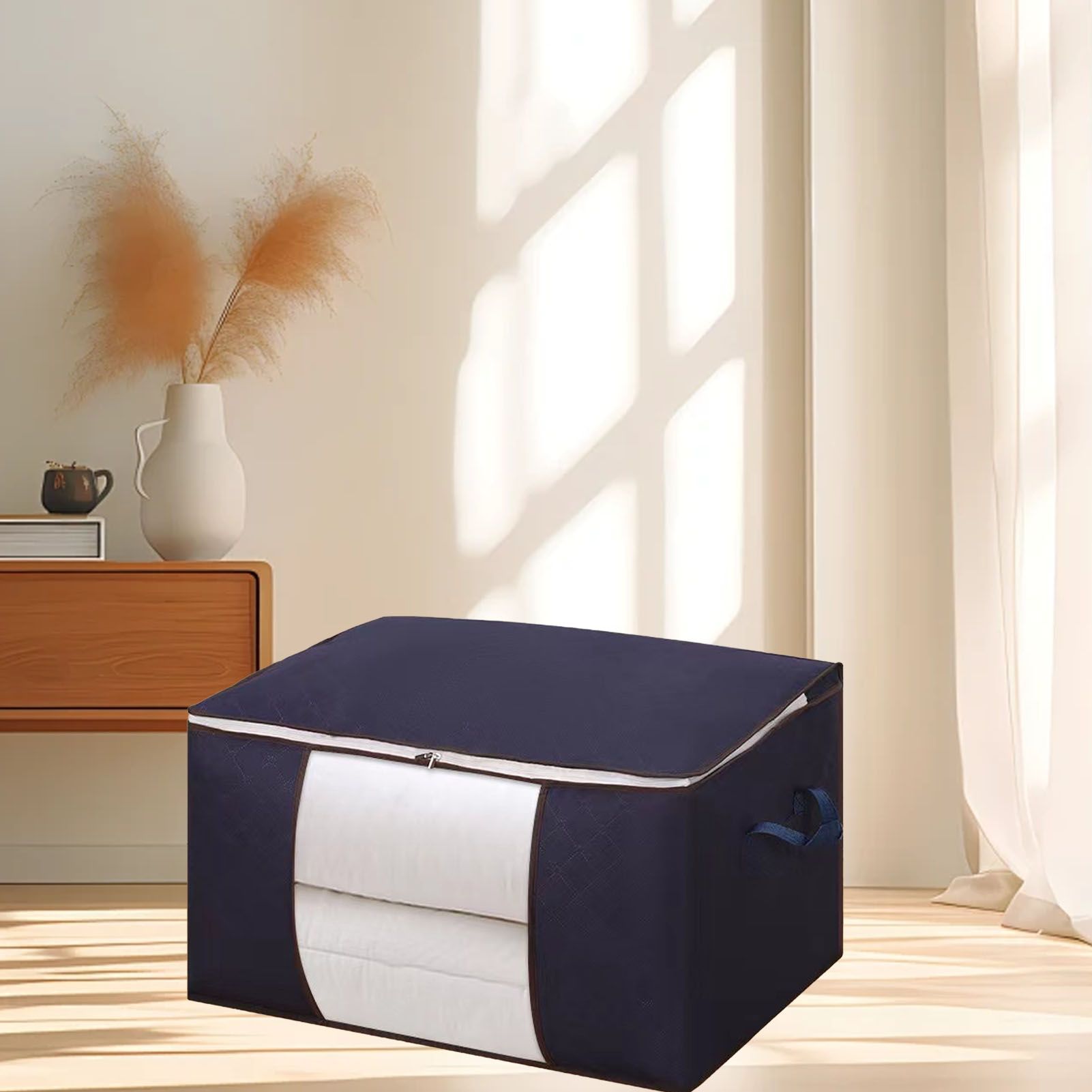 Clothes Storage Bag Thickened Nonwoven Reusable Dust Proof Large Capacity view 9