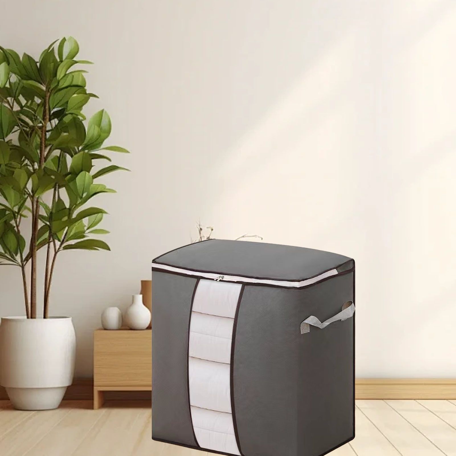 Clothes Storage Bag Thickened Nonwoven Reusable Dust Proof Large Capacity view 9