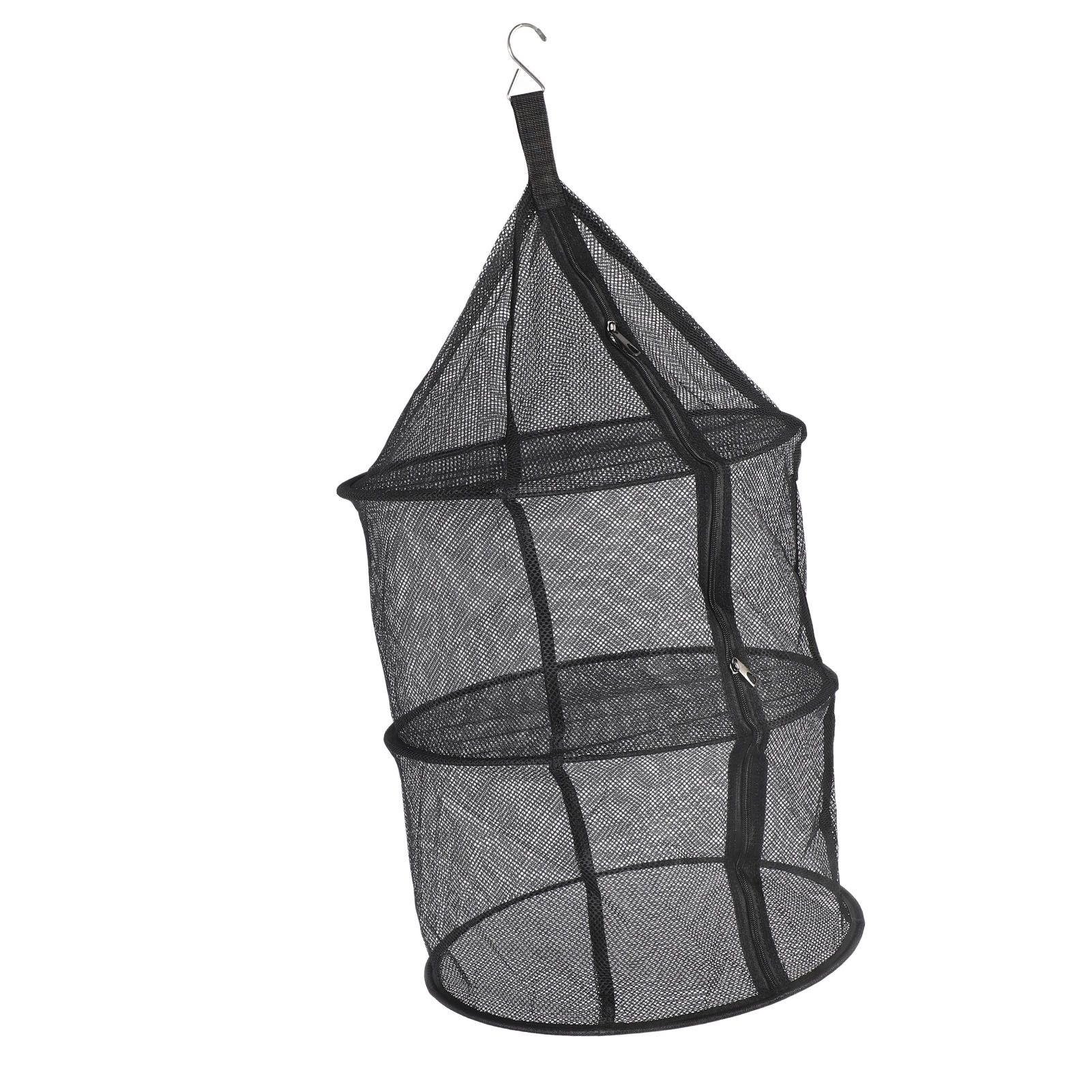 Drying Rack 3 Layers Folding Fish Mesh Foldable Hanging Drying Fish Net for view 10