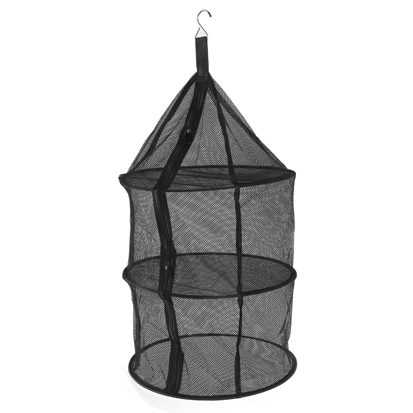 Drying Rack 3 Layers Folding Fish Mesh Foldable Hanging Drying Fish Net for view 11