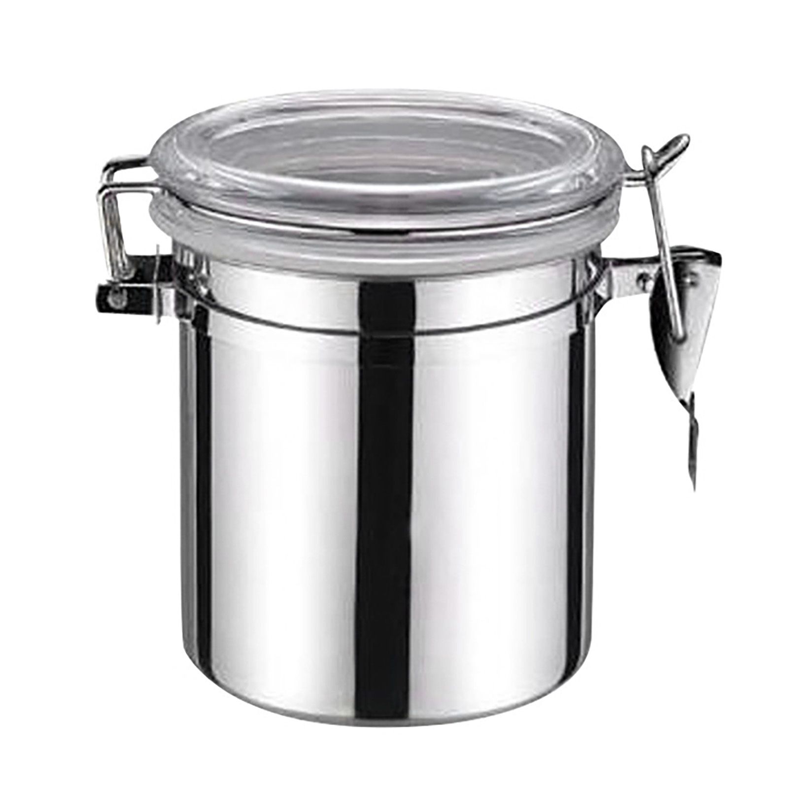 Airtight Canister Stainless Steel Kitchen Food Storage Container for Coffee view 3