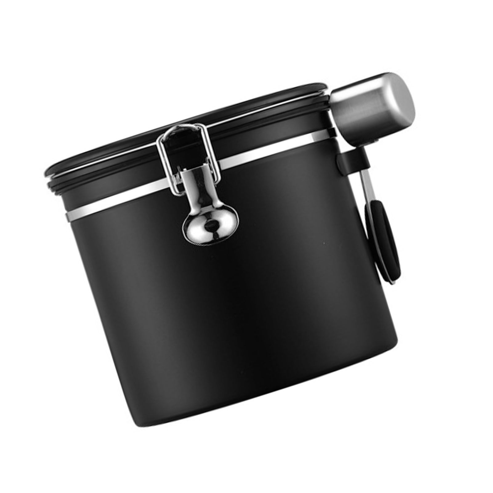 304 Stainless Steel Coffee Bean Canister Rust Resistance Kitchen Food Storage
