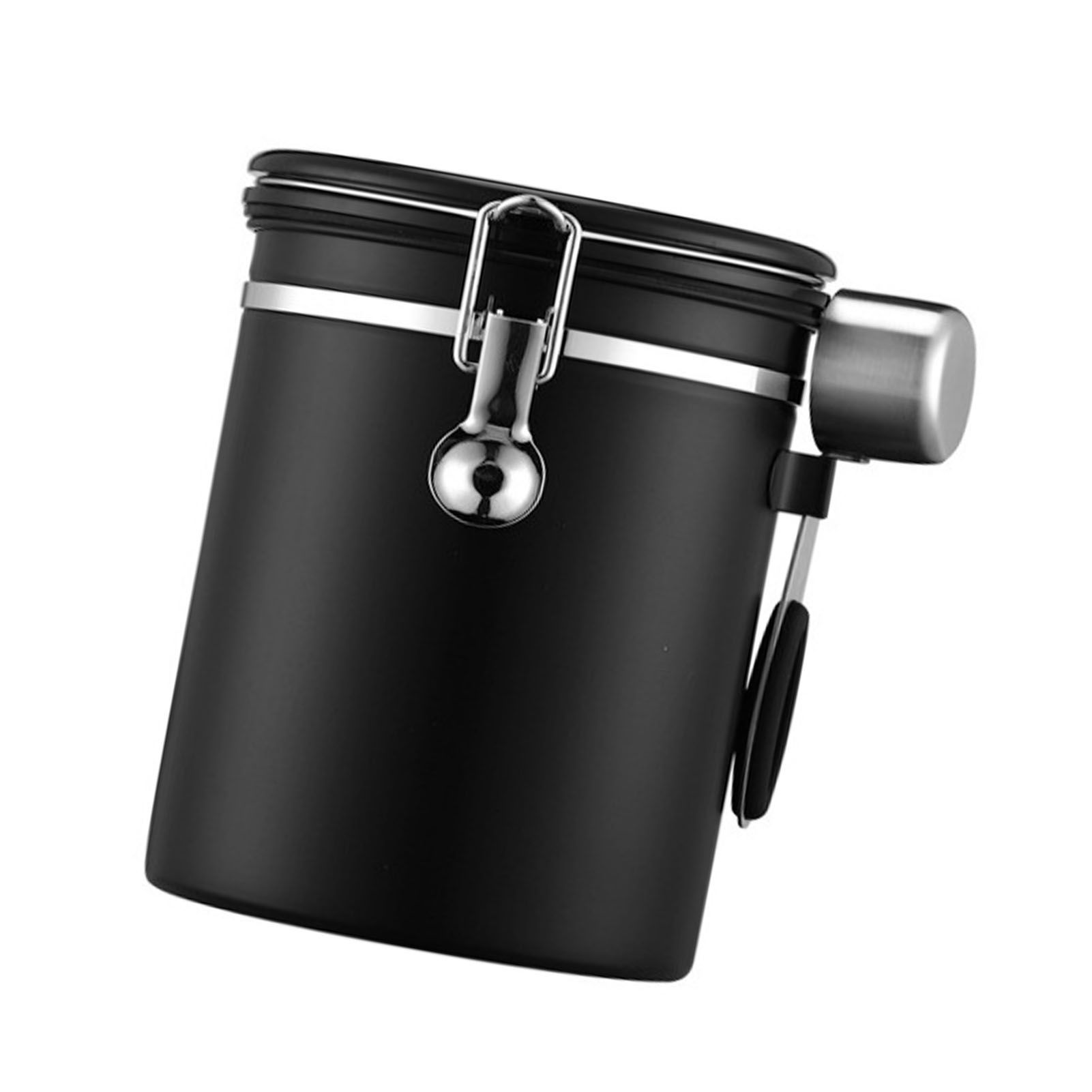 304 Stainless Steel Coffee Bean Canister Rust Resistance Kitchen Food Storage view 6