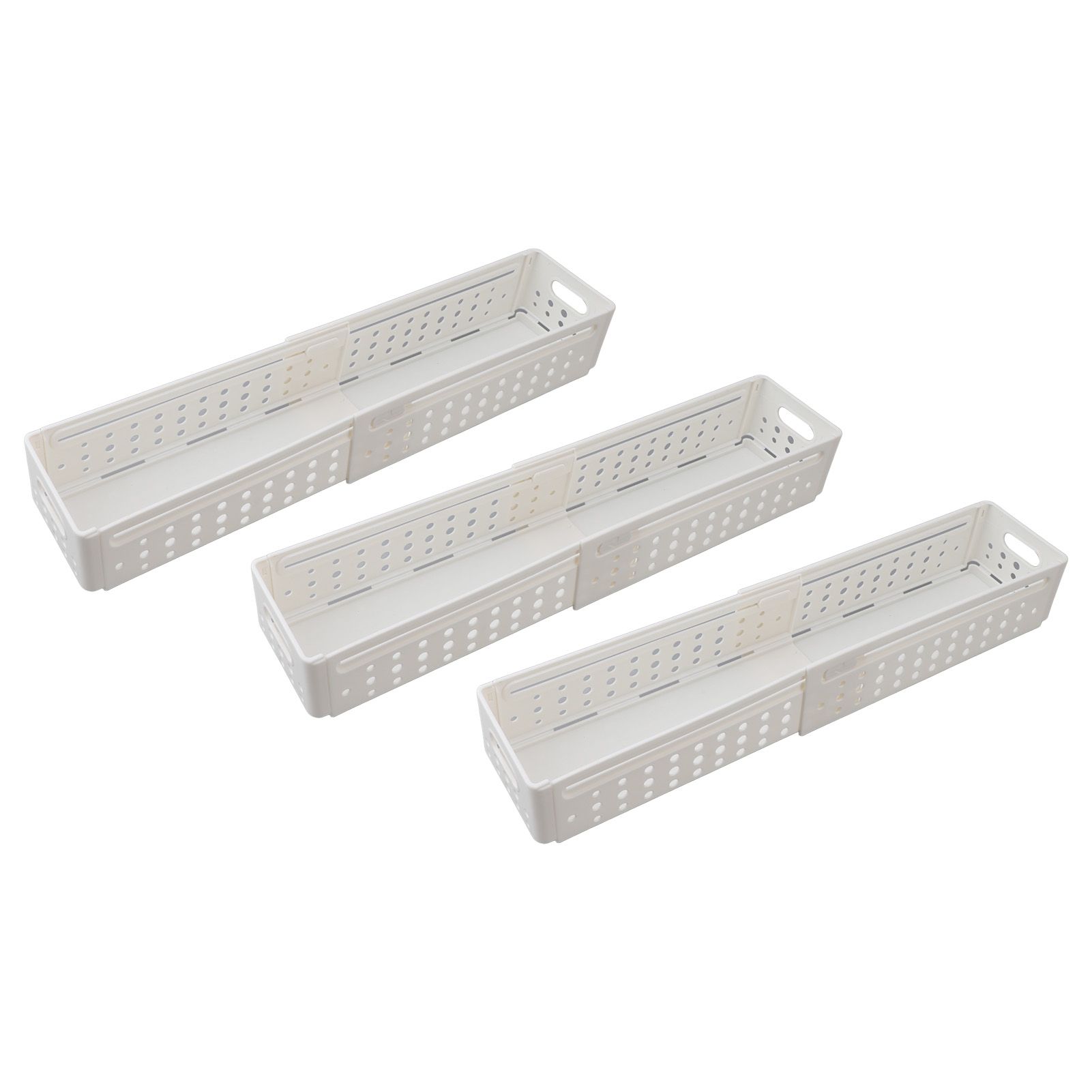 3Pcs Retractable Storage Box Space Saving Multifunctional Multipurpose view 12