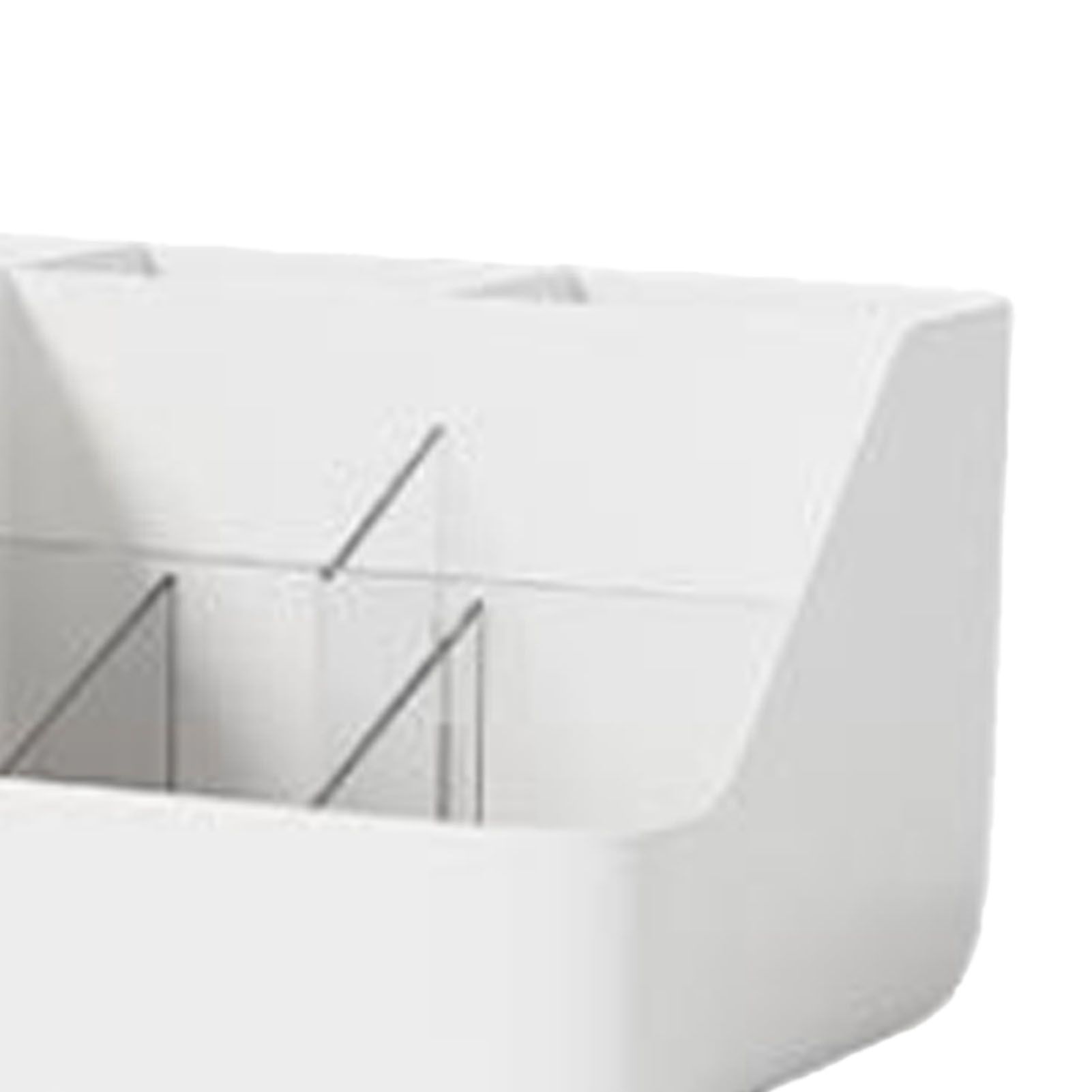 Makeup Organizer Multifunctional Skincare Cosmetic Storage with 2 Drawers for view 2