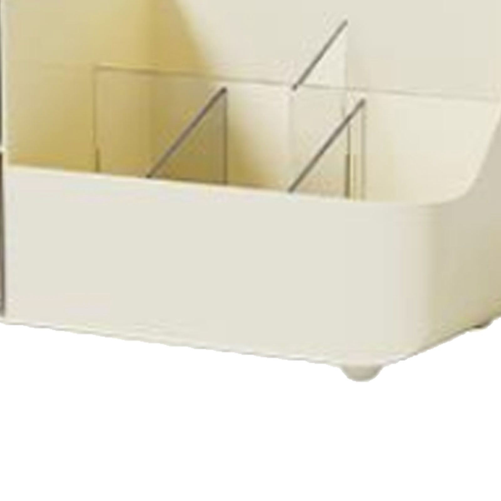 Makeup Organizer Multifunctional Skincare Cosmetic Storage with 2 Drawers for view 7