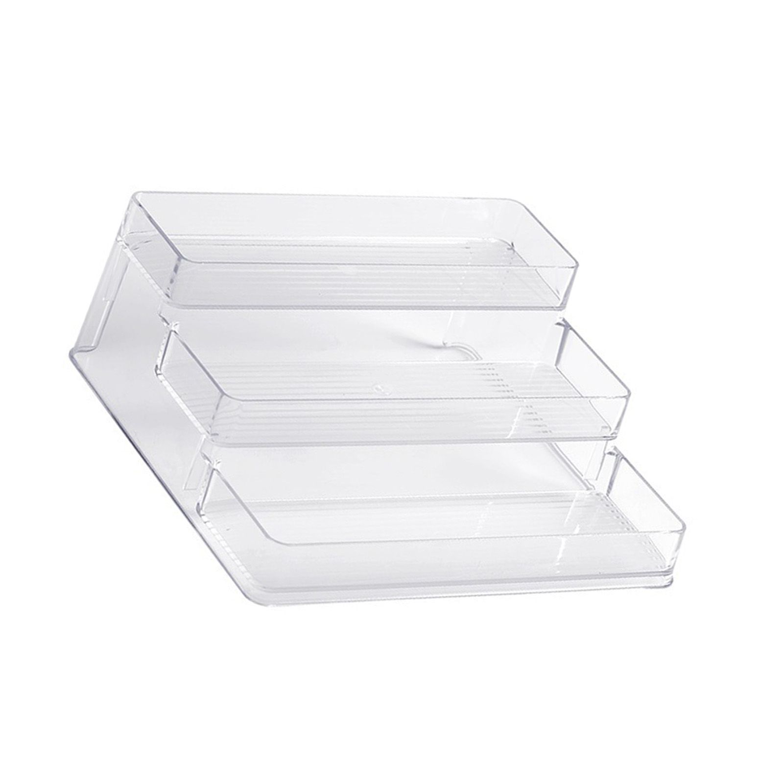 Nail Polish Organizer Holder Rack Shelf 3 Tier Multifunctional Transparent view 6