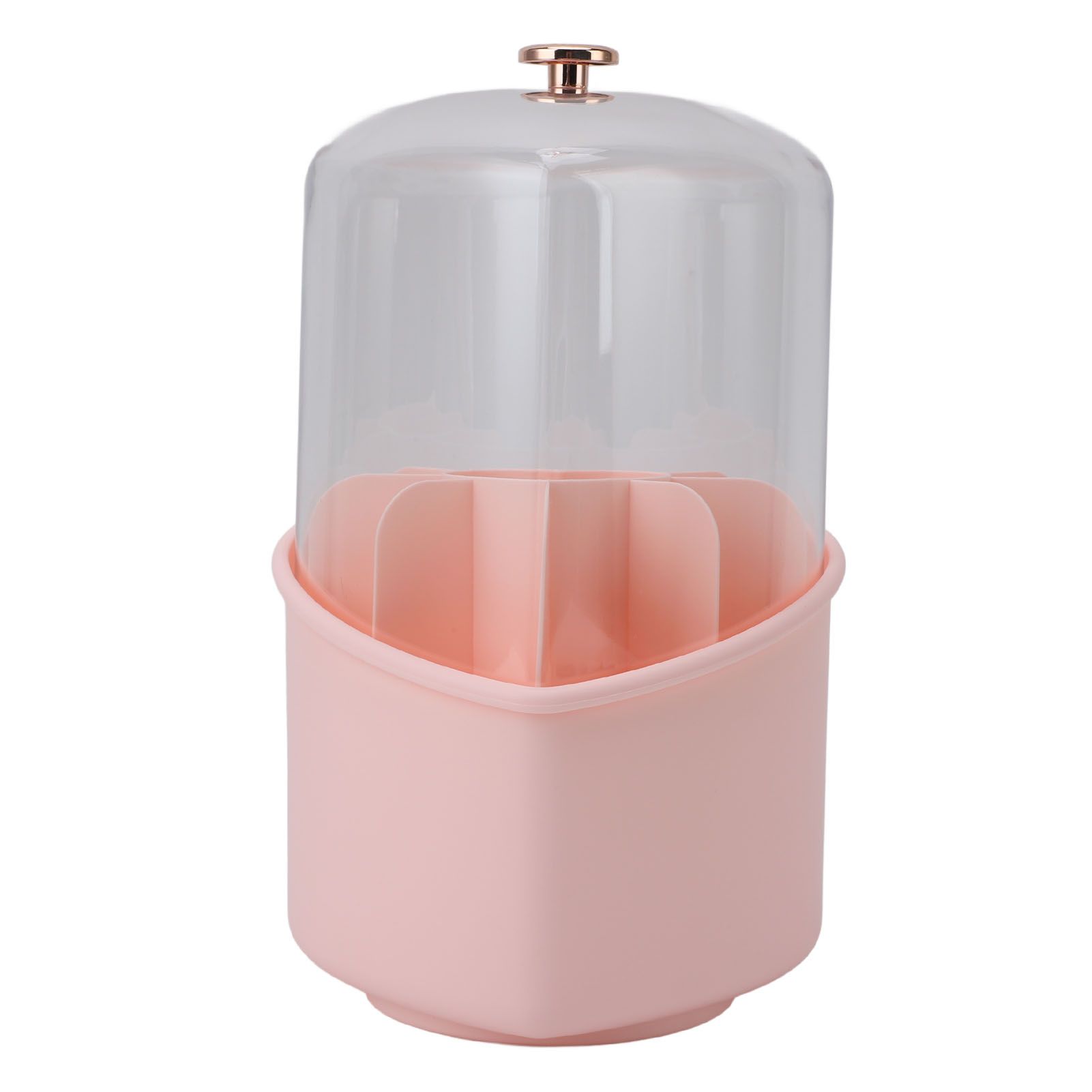 8Pcs Makeup Brushes with Rotating Brush Container Cosmetics Brushes Holder
