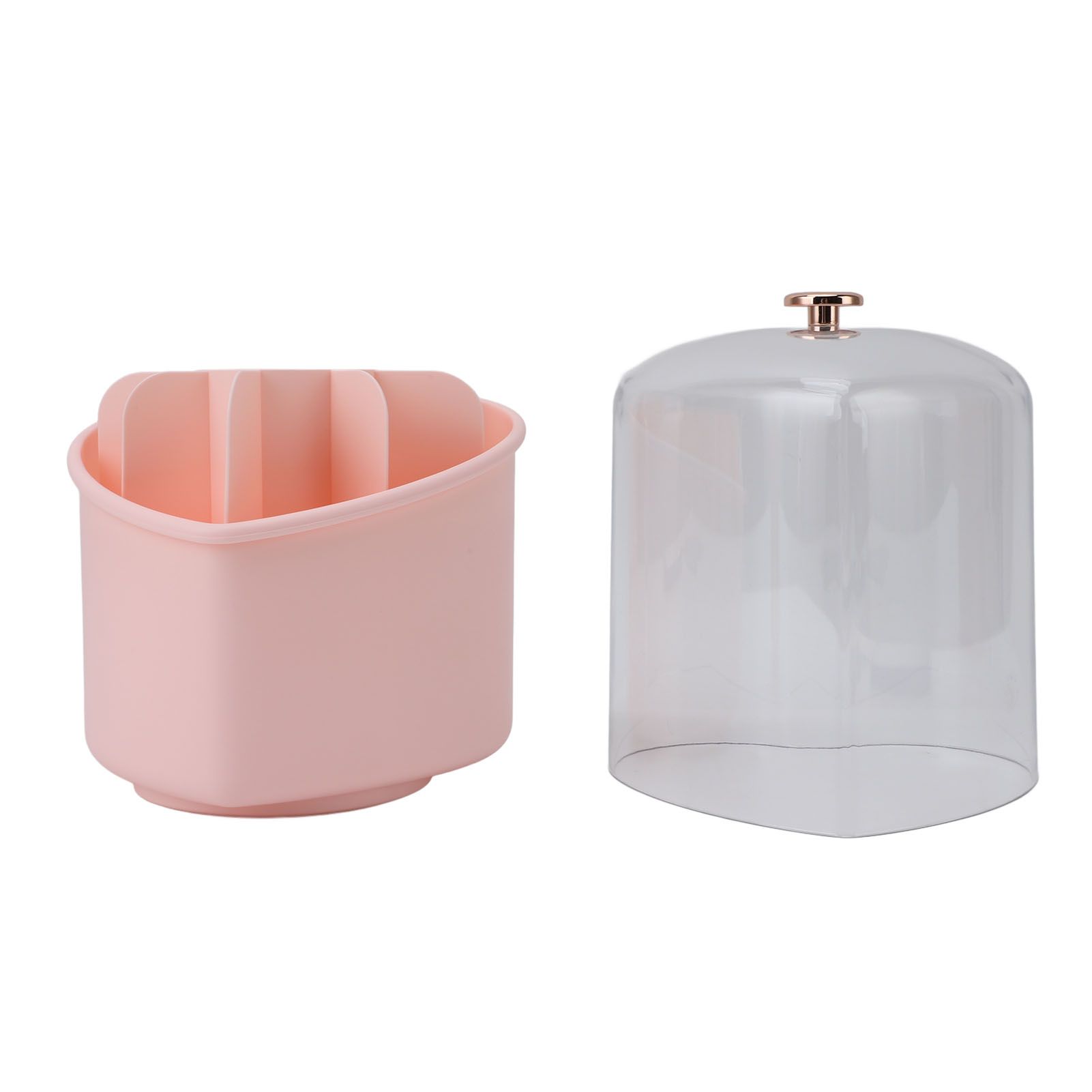 8Pcs Makeup Brushes with Rotating Brush Container Cosmetics Brushes Holder view 8