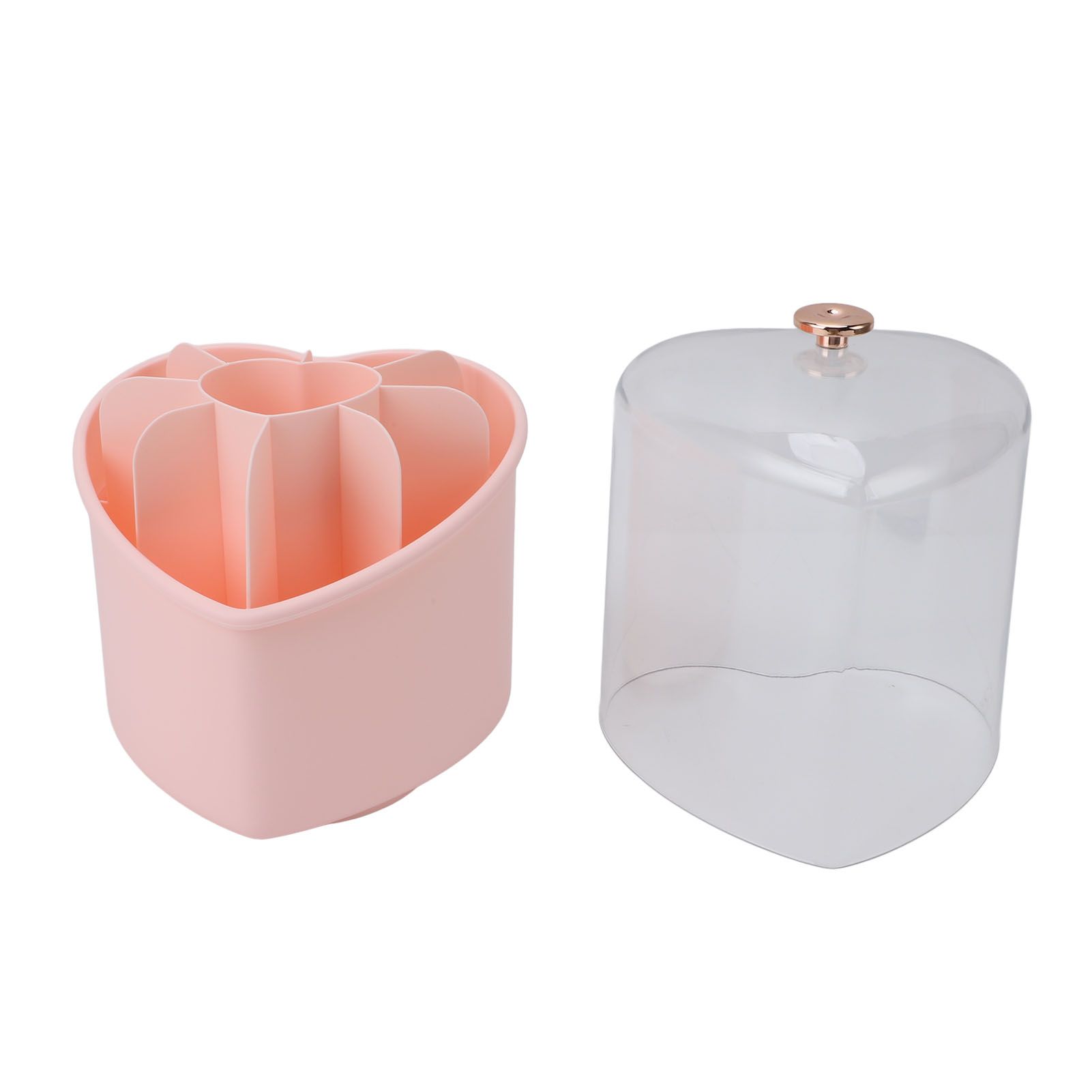 8Pcs Makeup Brushes with Rotating Brush Container Cosmetics Brushes Holder view 9