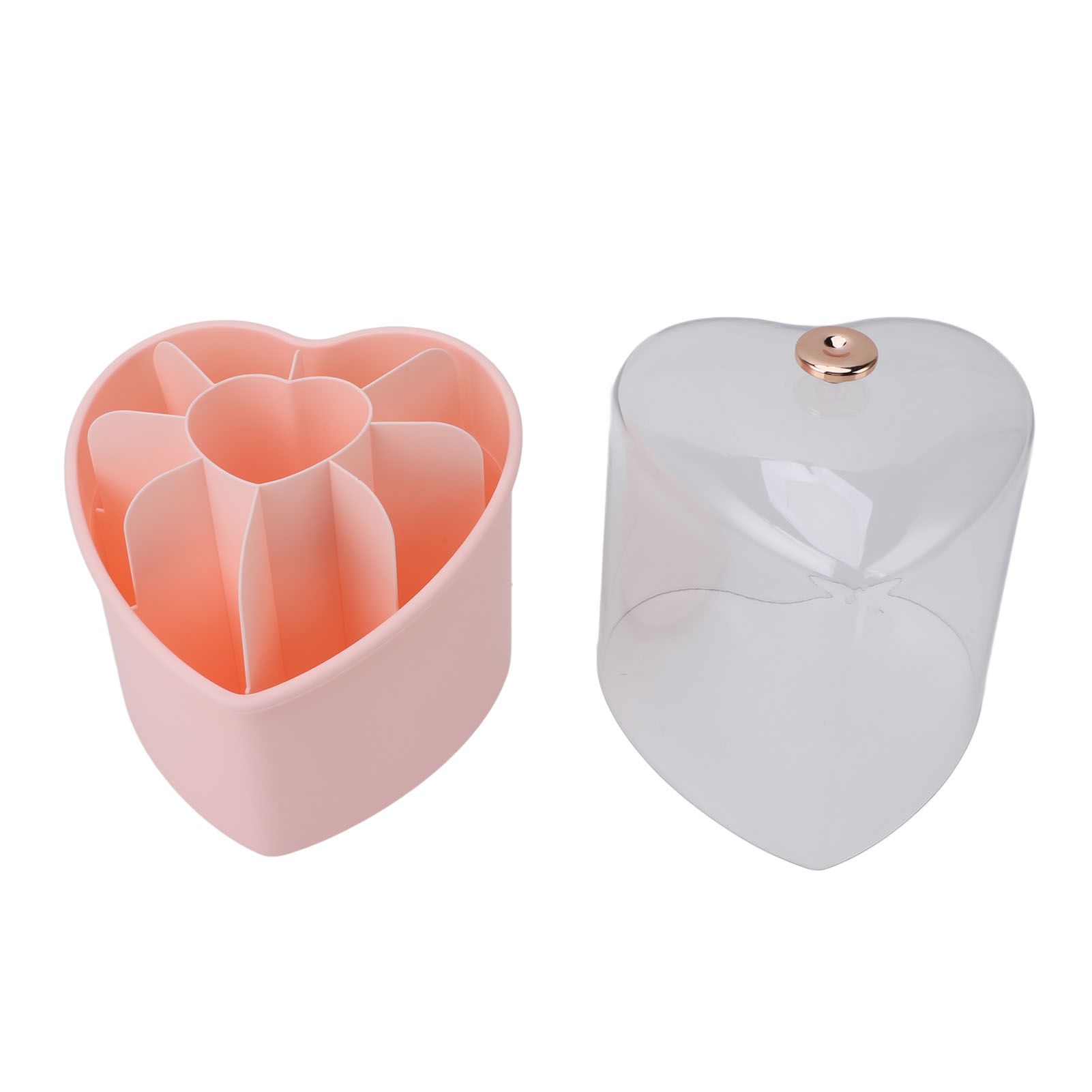 8Pcs Makeup Brushes with Rotating Brush Container Cosmetics Brushes Holder view 10
