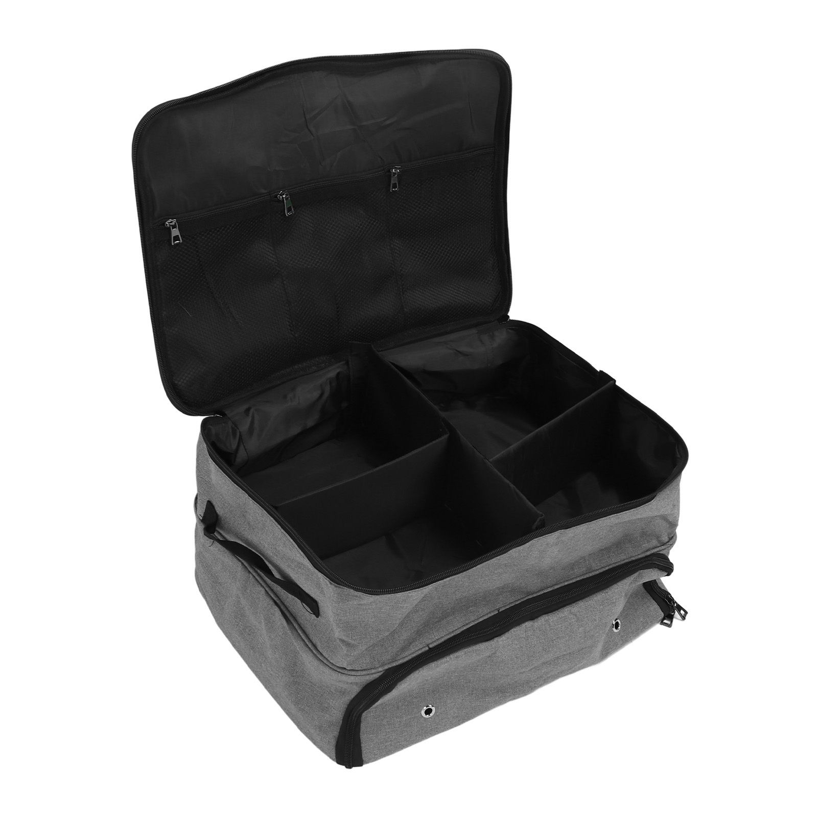 Sports Trunk Organizer Double Layer Oxford Cloth Portable Sports Trunk Locker view 12