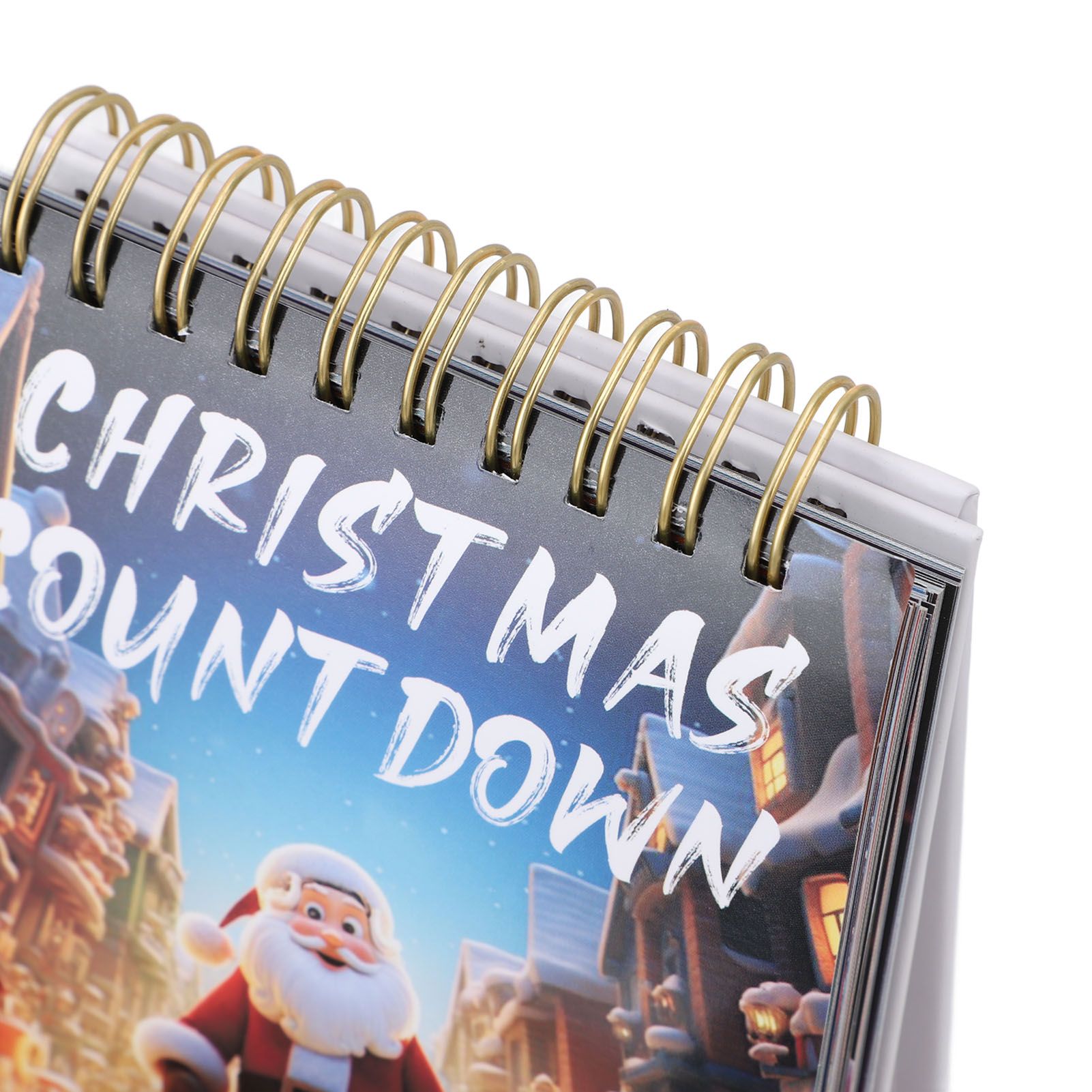 100 Day Xmas Countdown Calendar 2024 Advent Calendar Tear Off Festive view 2