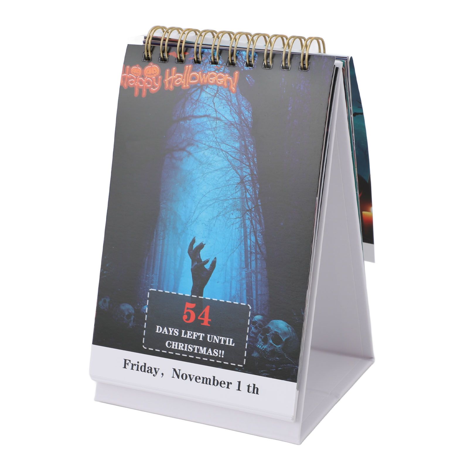 100 Day Xmas Countdown Calendar 2024 Advent Calendar Tear Off Festive view 11