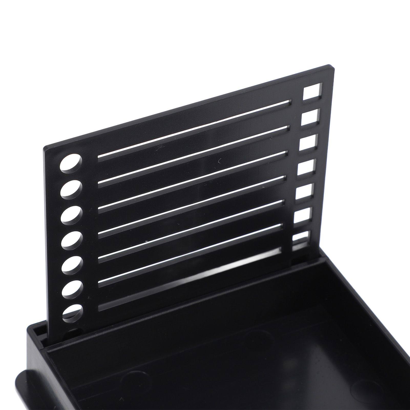 2Pcs Sticky Note Holder with Stencil Multifunctional Sticky Note Dispenser view 2
