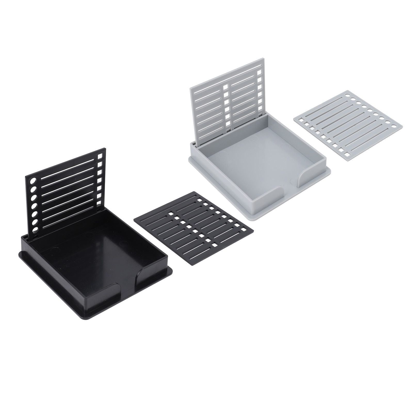 2Pcs Sticky Note Holder with Stencil Multifunctional Sticky Note Dispenser view 8