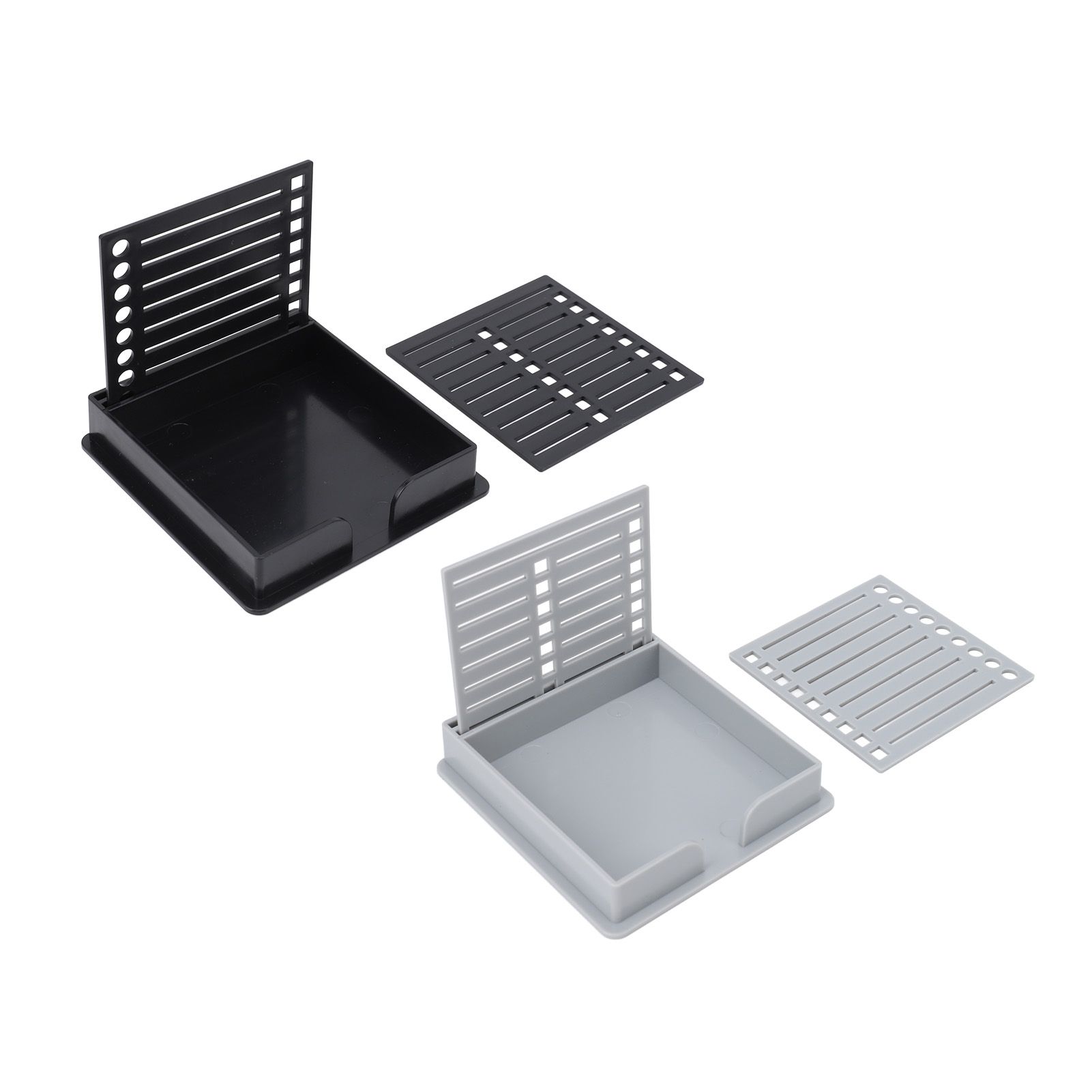 2Pcs Sticky Note Holder with Stencil Multifunctional Sticky Note Dispenser view 9