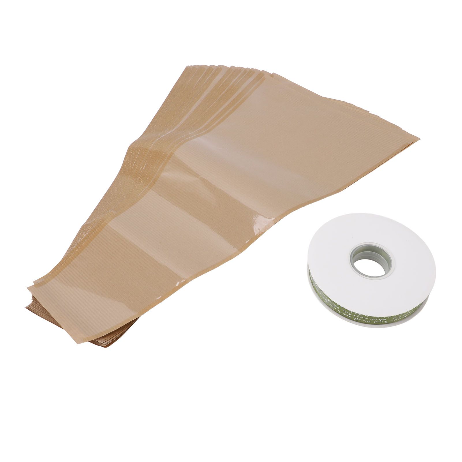 50PCS Flower Wrapping Bags Kraft Paper DIY Floral Packing Sleeves Bouquet Wrap view 10