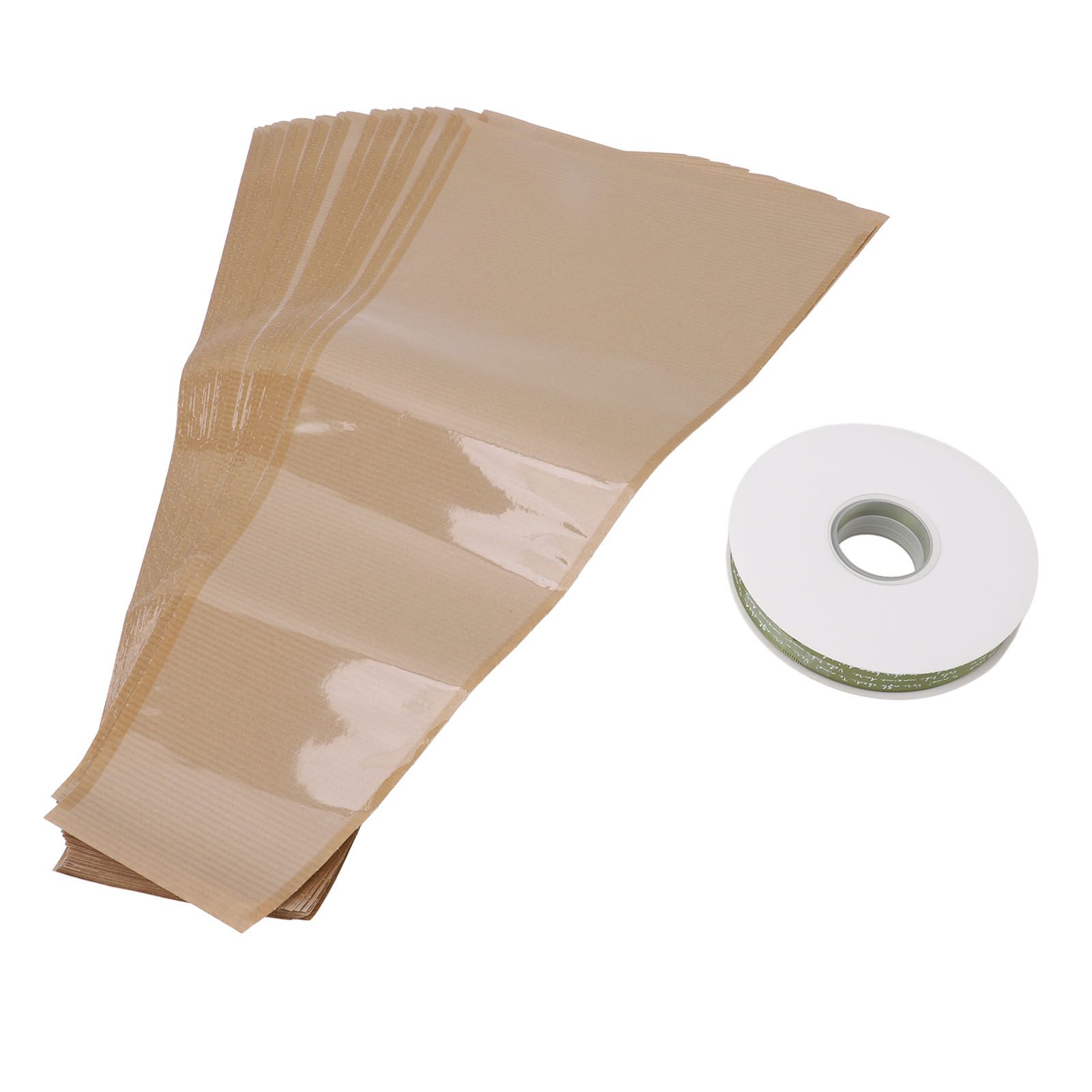 50PCS Flower Wrapping Bags Kraft Paper DIY Floral Packing Sleeves Bouquet Wrap view 11