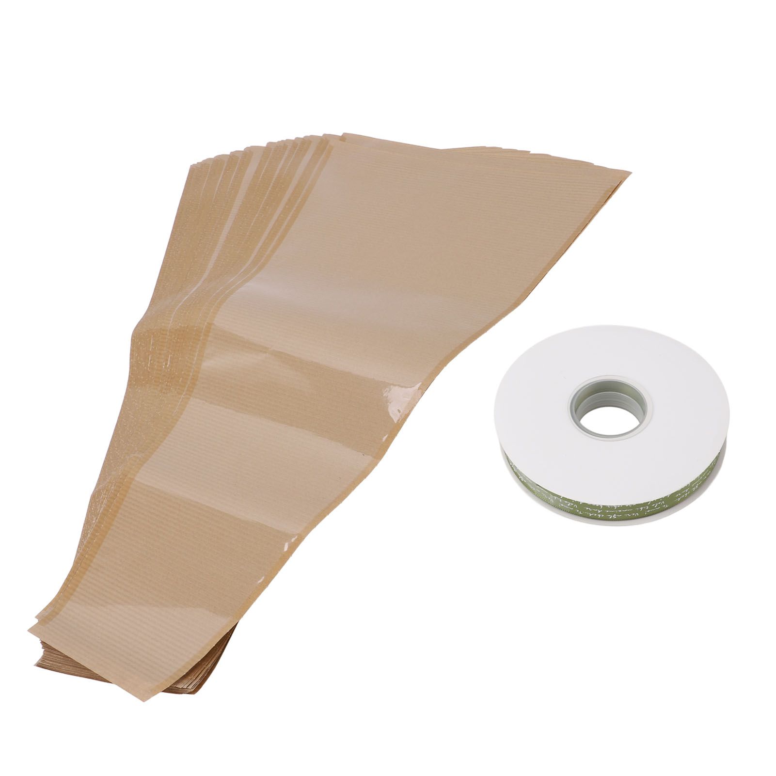 50PCS Flower Wrapping Bags Kraft Paper DIY Floral Packing Sleeves Bouquet Wrap view 12