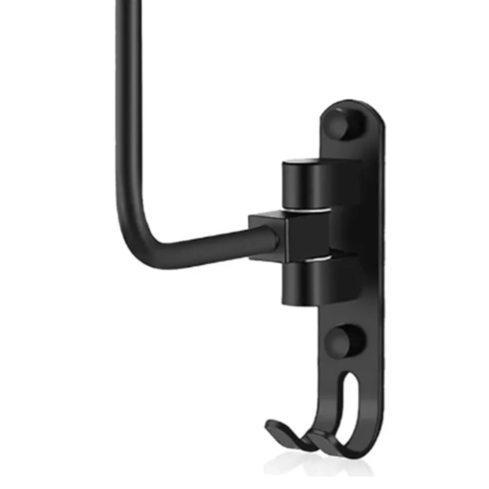 Wall Mount Helmet Holder 180 Degree Rotatable Universal Metal Wall Motorcycle view 2