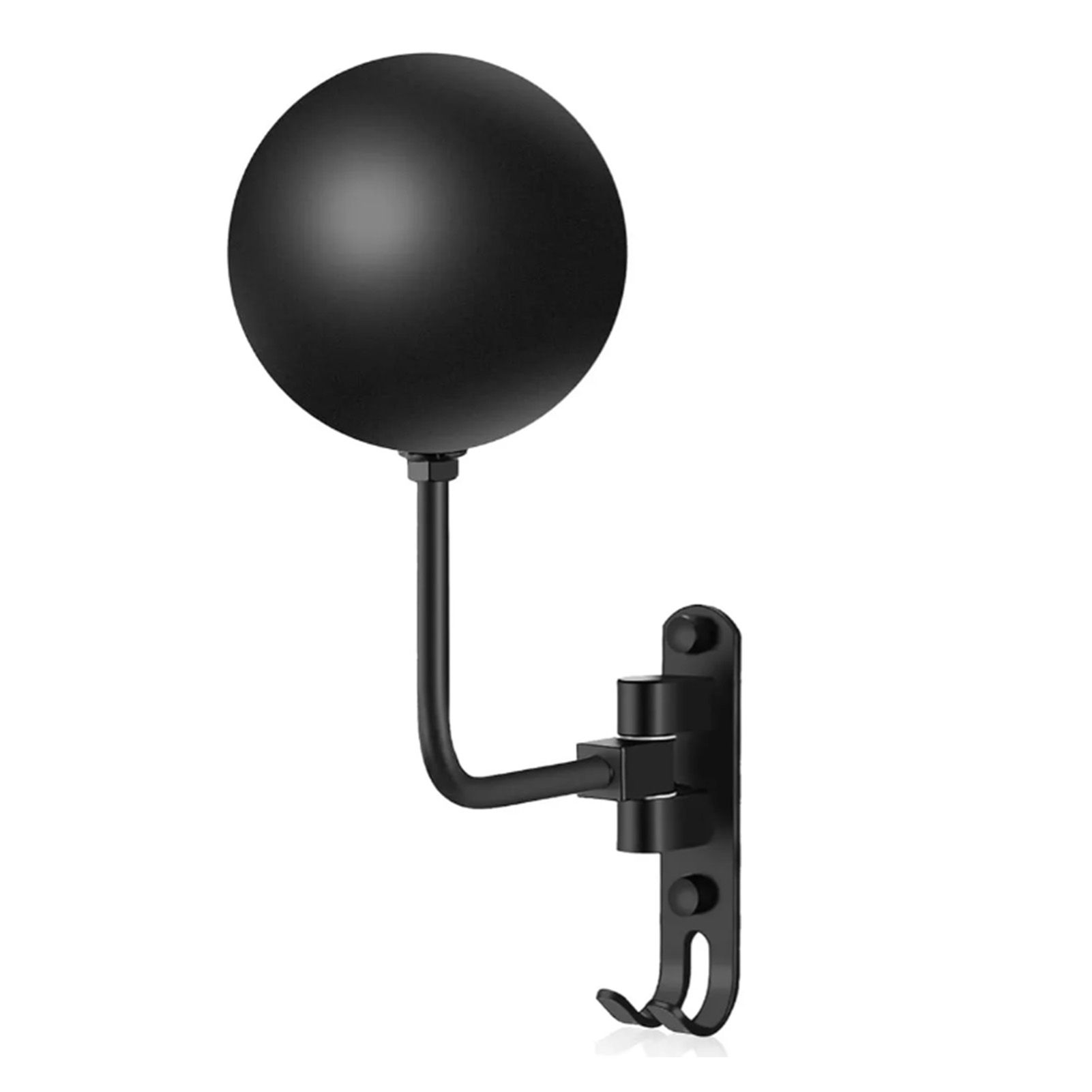 Wall Mount Helmet Holder 180 Degree Rotatable Universal Metal Wall Motorcycle view 3
