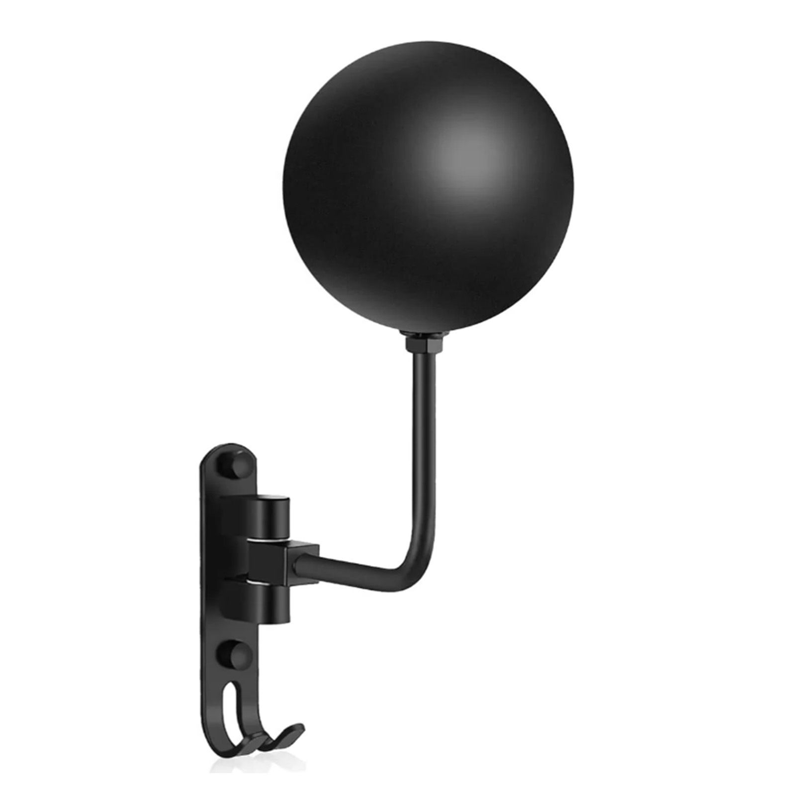 Wall Mount Helmet Holder 180 Degree Rotatable Universal Metal Wall Motorcycle view 6