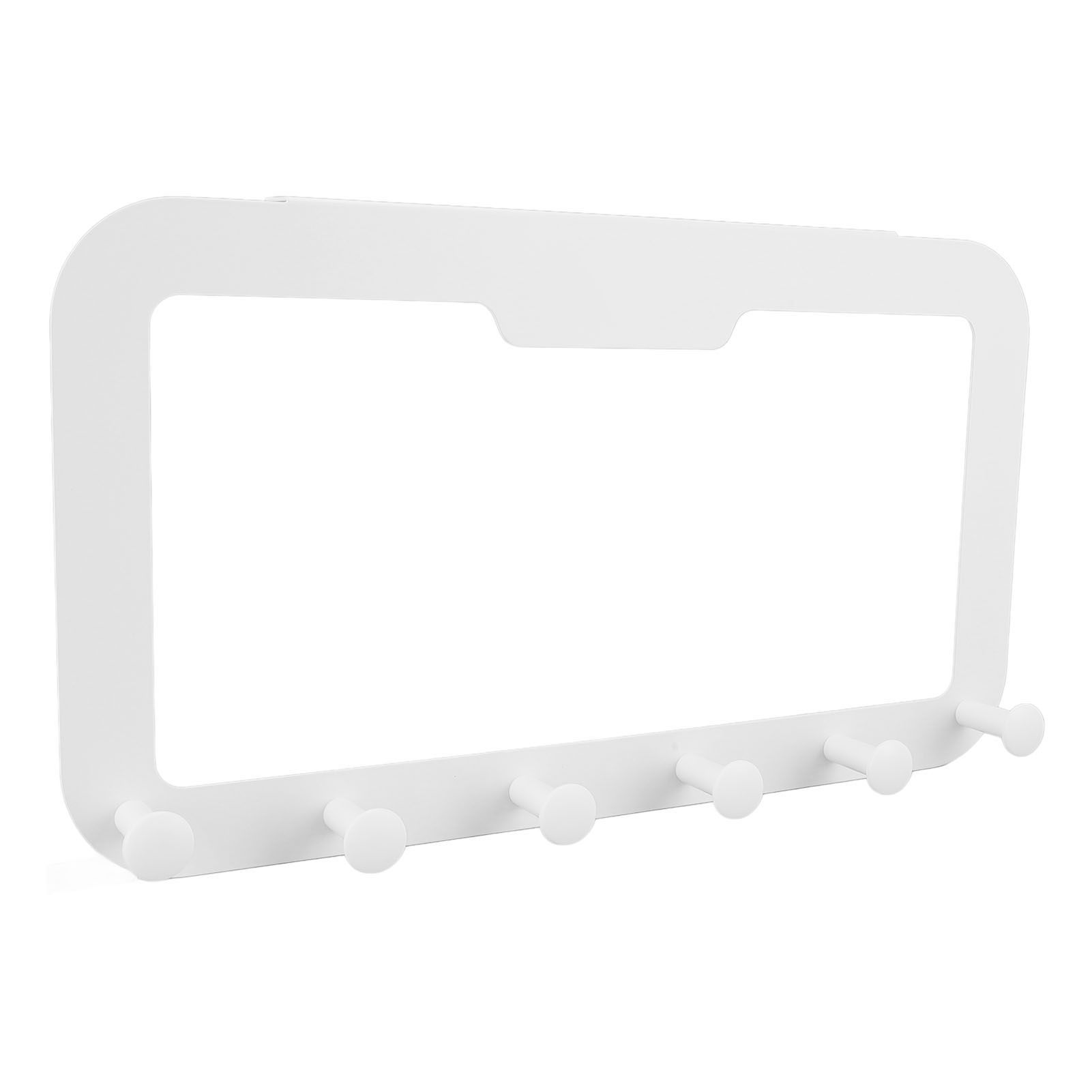 Over The Door Hooks PS Carbon Steel 6 Hooks Over The Door Hanger Holder Towel view 6