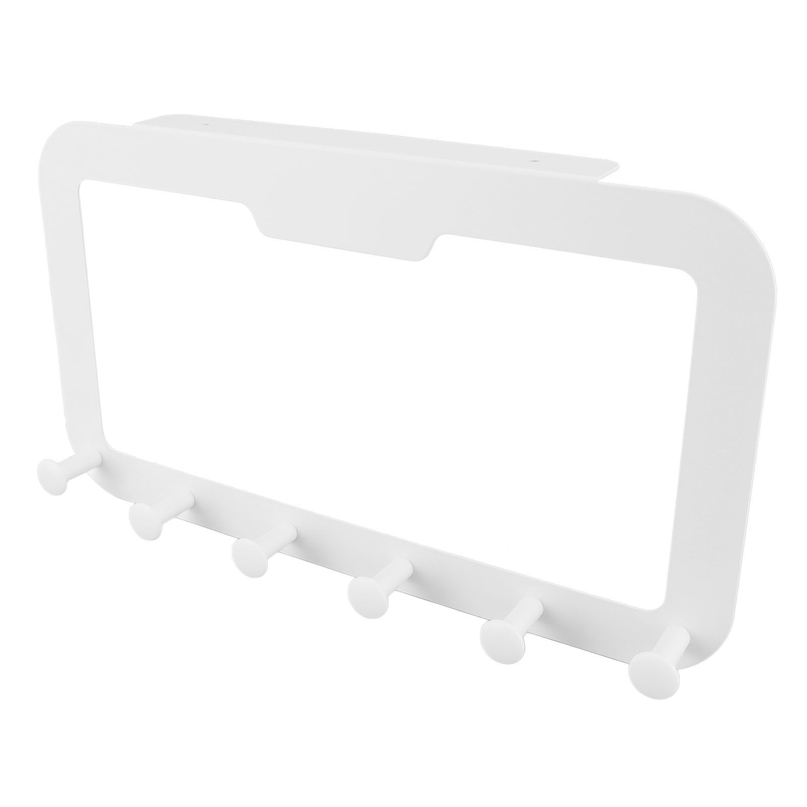 Over The Door Hooks PS Carbon Steel 6 Hooks Over The Door Hanger Holder Towel view 8