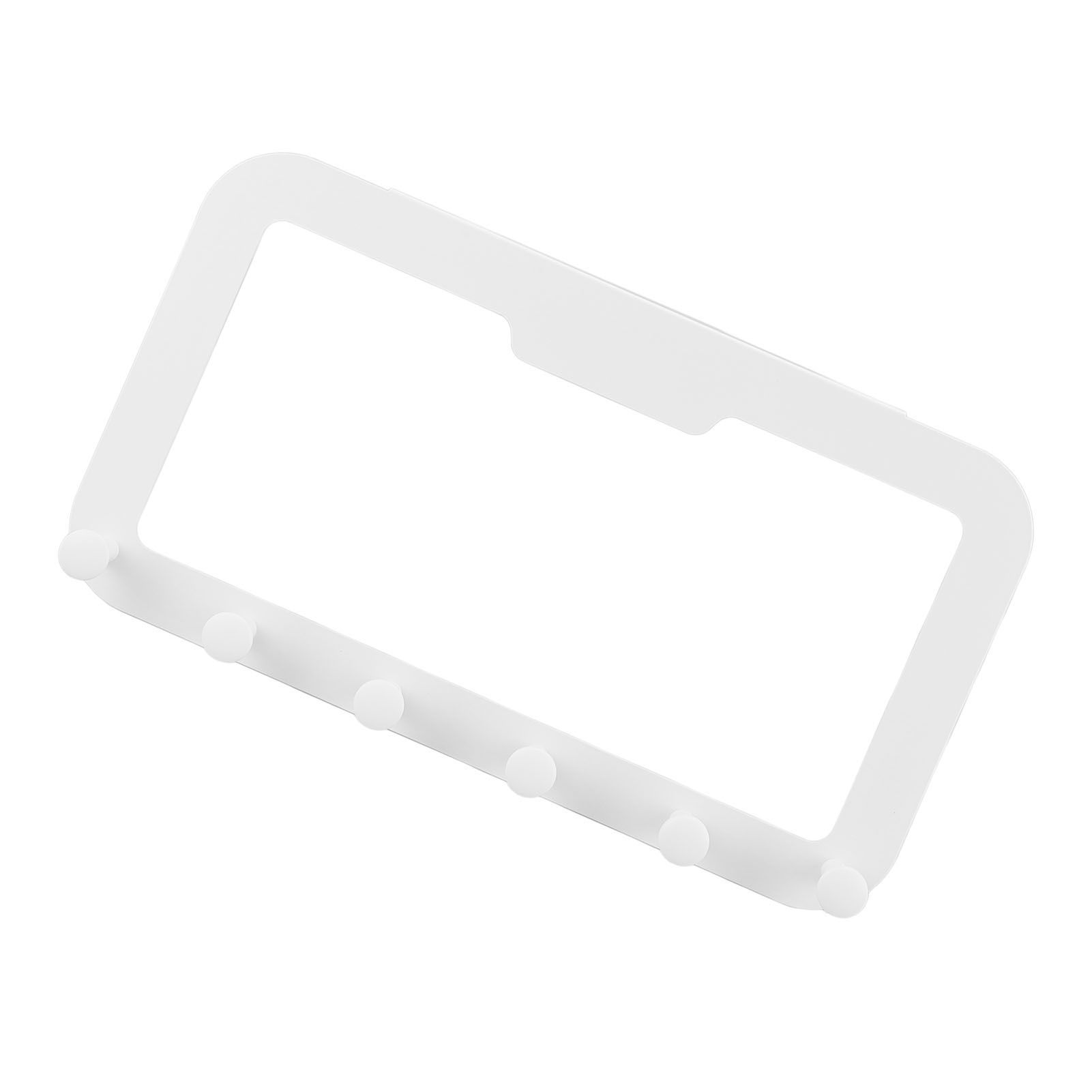 Over The Door Hooks PS Carbon Steel 6 Hooks Over The Door Hanger Holder Towel view 12