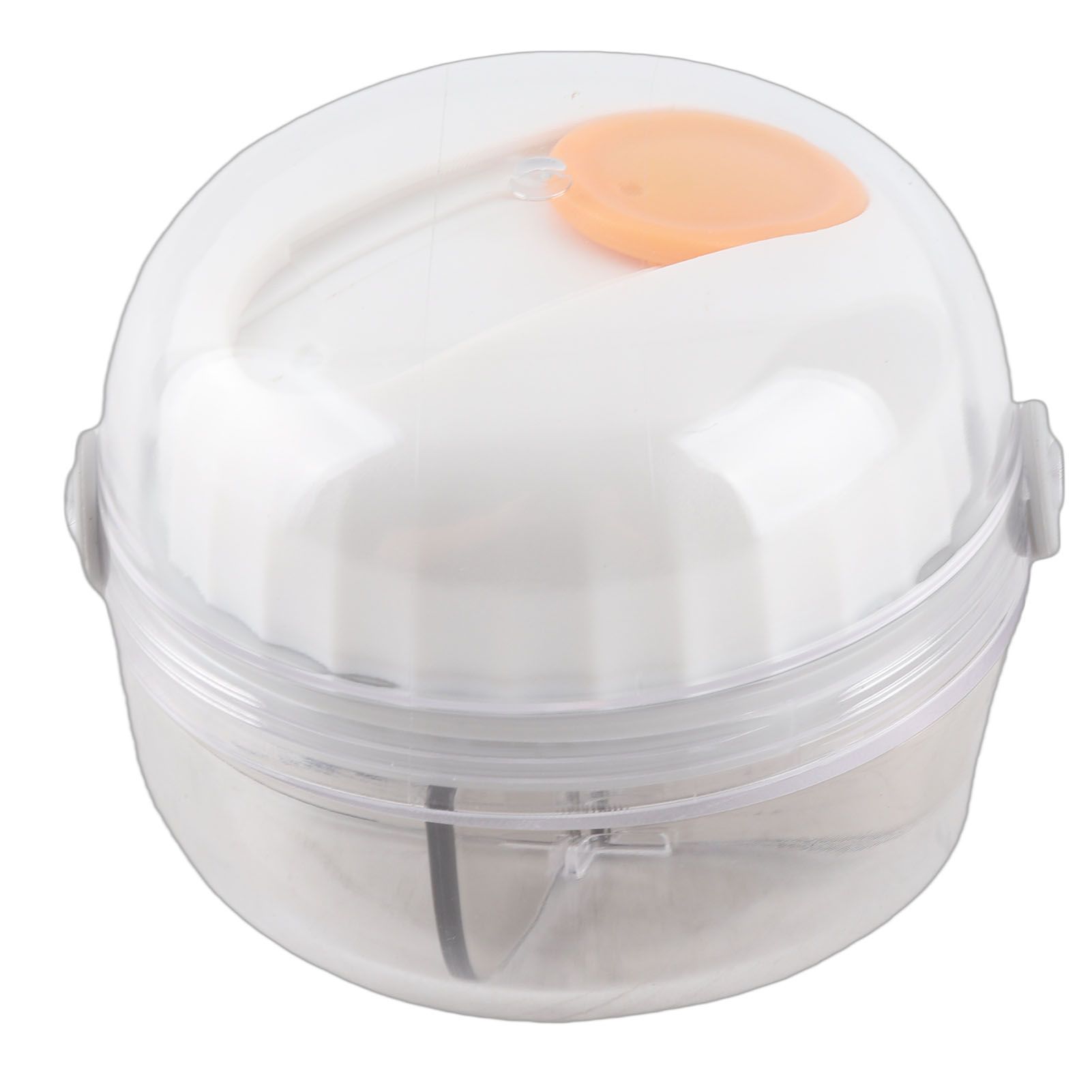 Portable Medicine Tablets Box PC Rotating Vitamins Dispenser Organizer for view 8