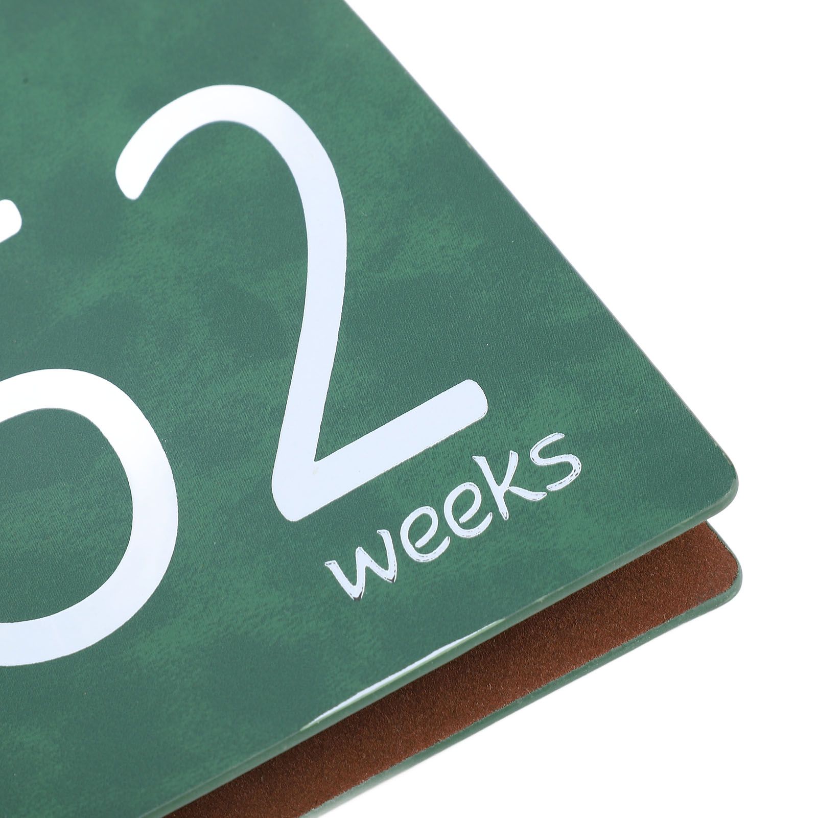 52 Week Money Saving Challenge Book Leather PP Film Reusable Budget Challenge view 2