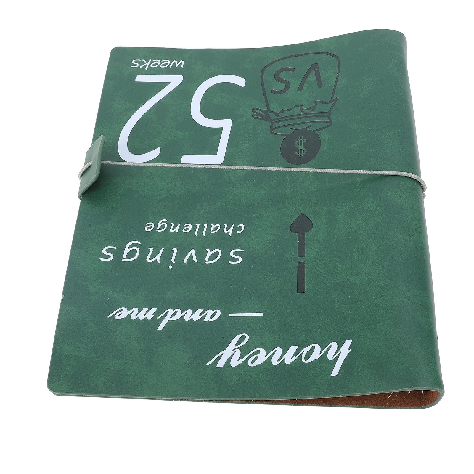 52 Week Money Saving Challenge Book Leather PP Film Reusable Budget Challenge view 11