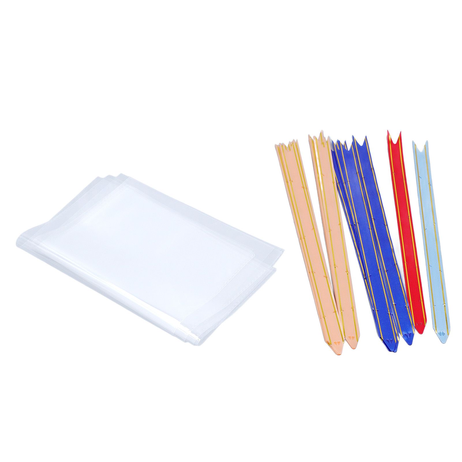 100Pcs Clear Gift Bags Bulk with Ribbon OPP for Favors Goodies Candy Cookies view 4