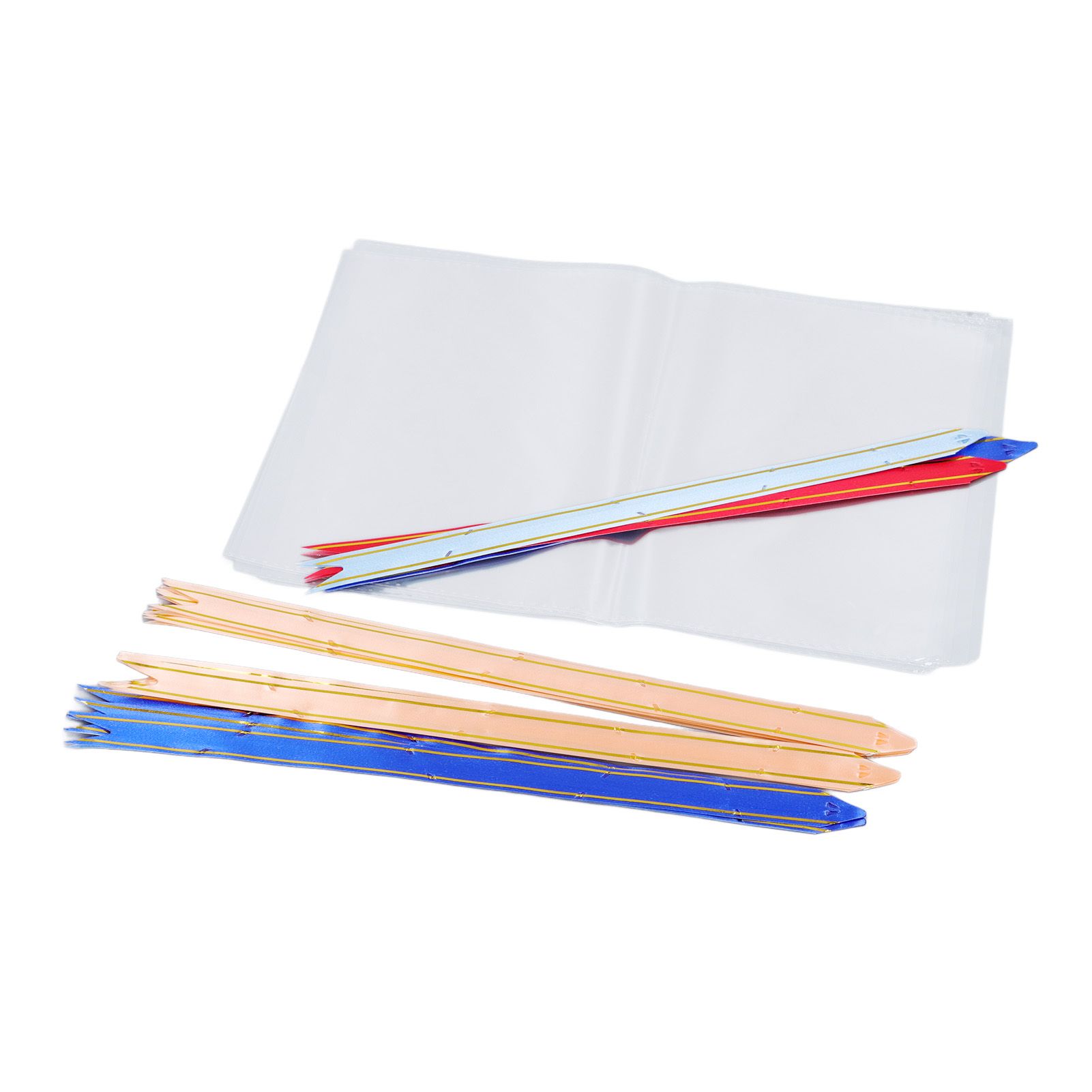 100Pcs Clear Gift Bags Bulk with Ribbon OPP for Favors Goodies Candy Cookies view 8