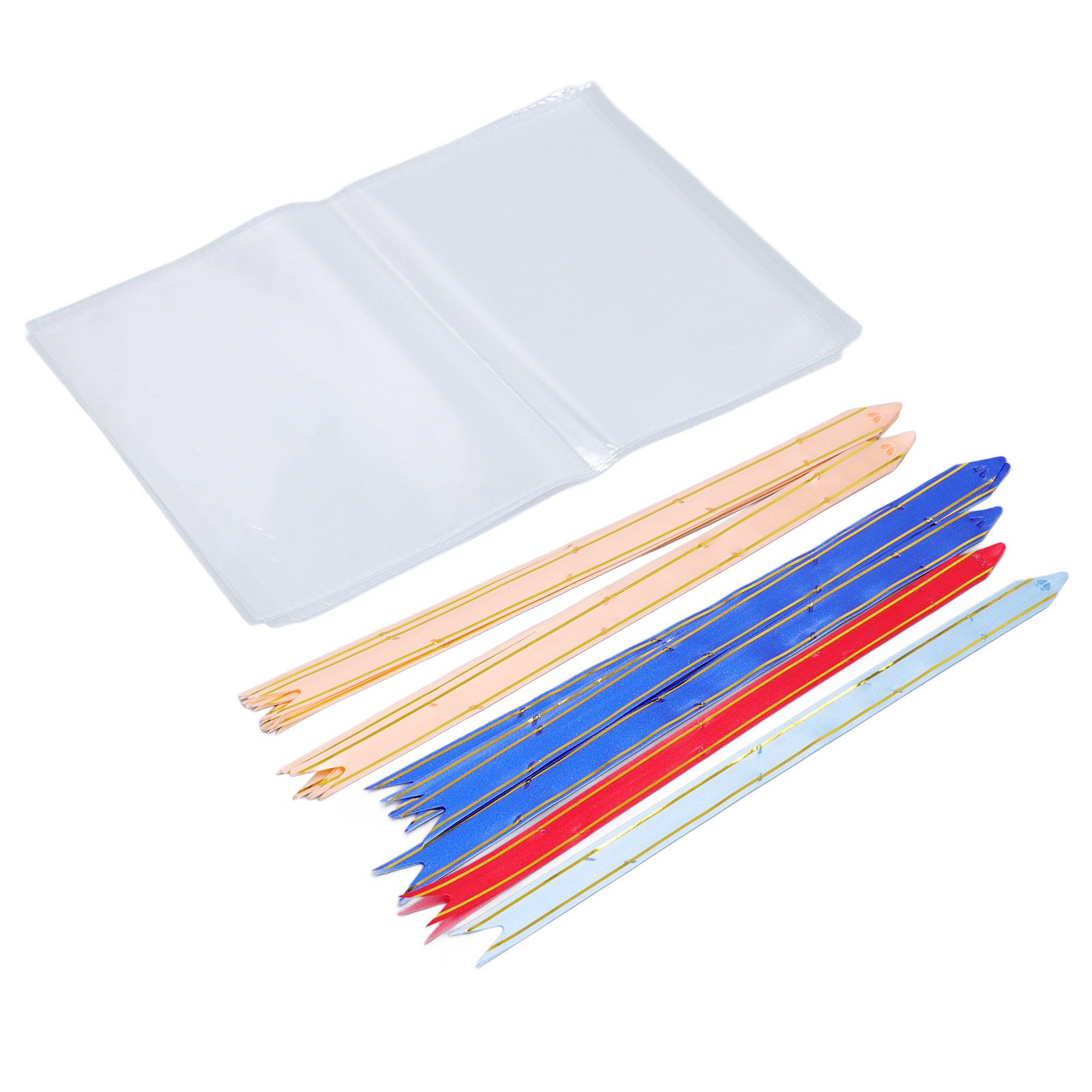 100Pcs Clear Gift Bags Bulk with Ribbon OPP for Favors Goodies Candy Cookies view 10