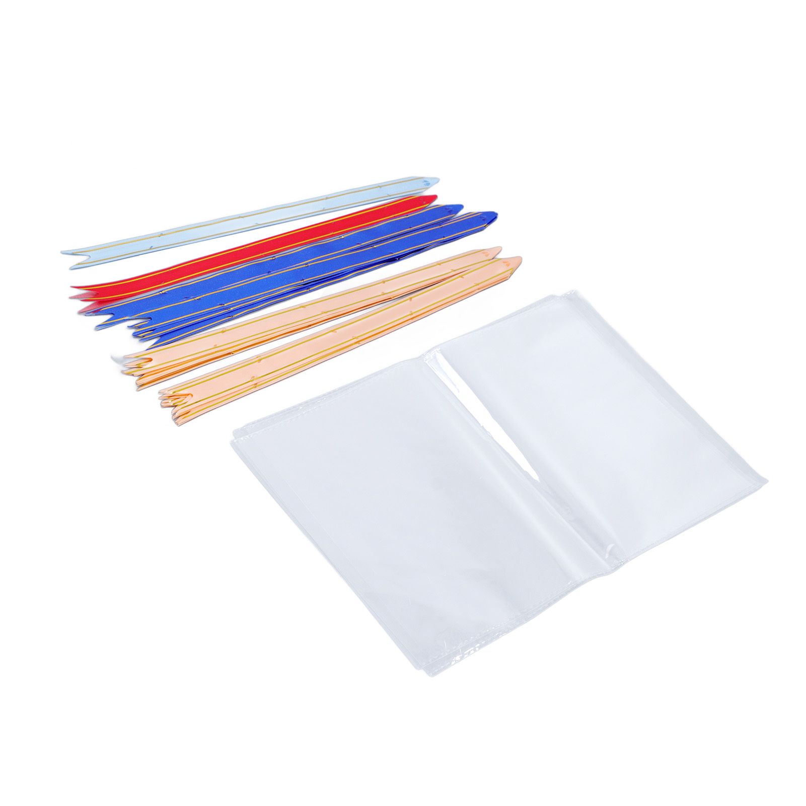 100Pcs Clear Gift Bags Bulk with Ribbon OPP for Favors Goodies Candy Cookies view 12