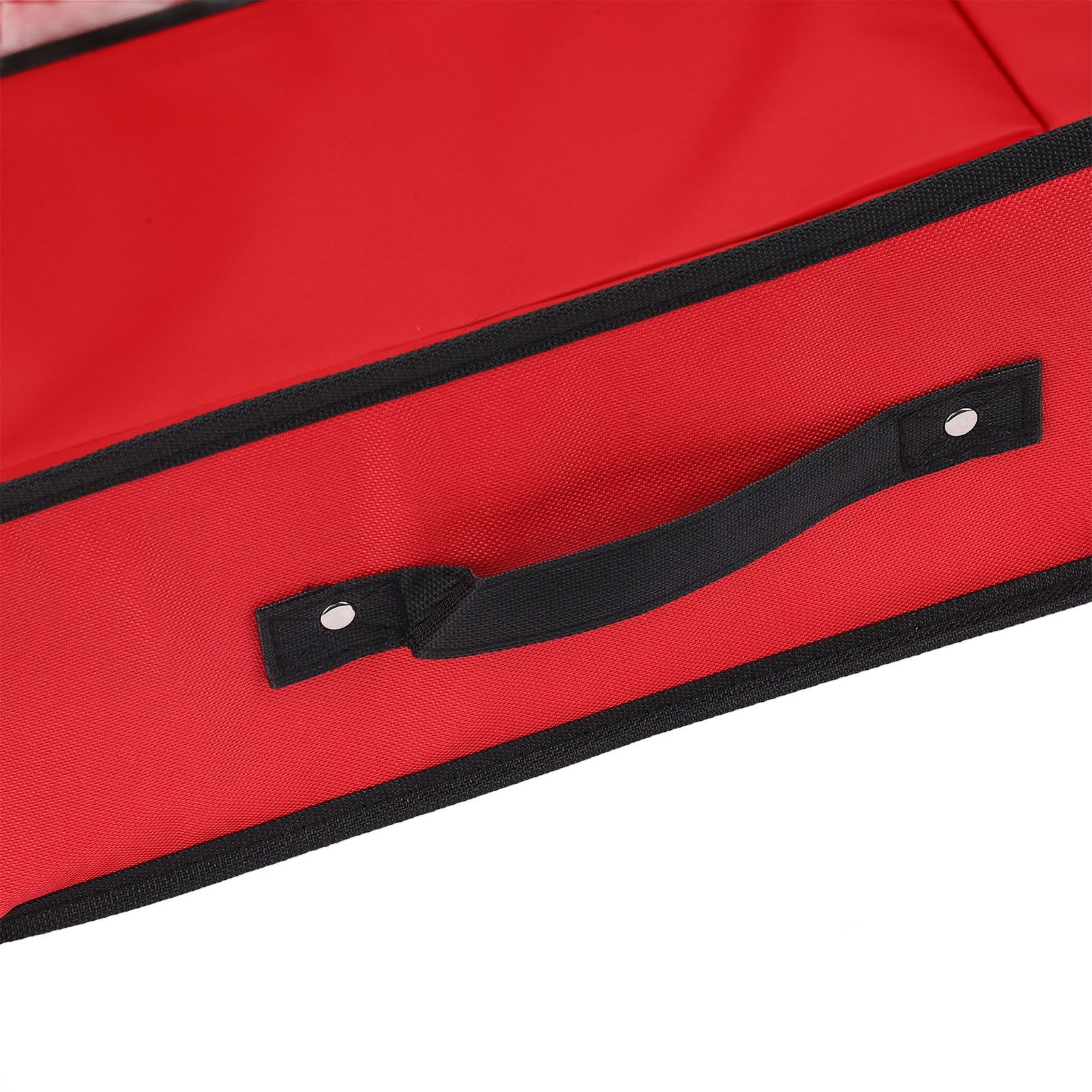 Wrapping Paper Storage Container 600D Oxford Fabric Waterproof Dustproof Red view 2